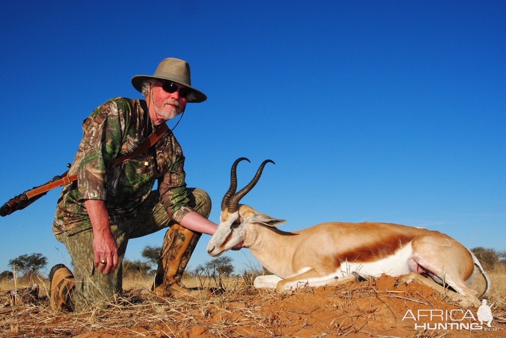 South Africa Hunting Springbok