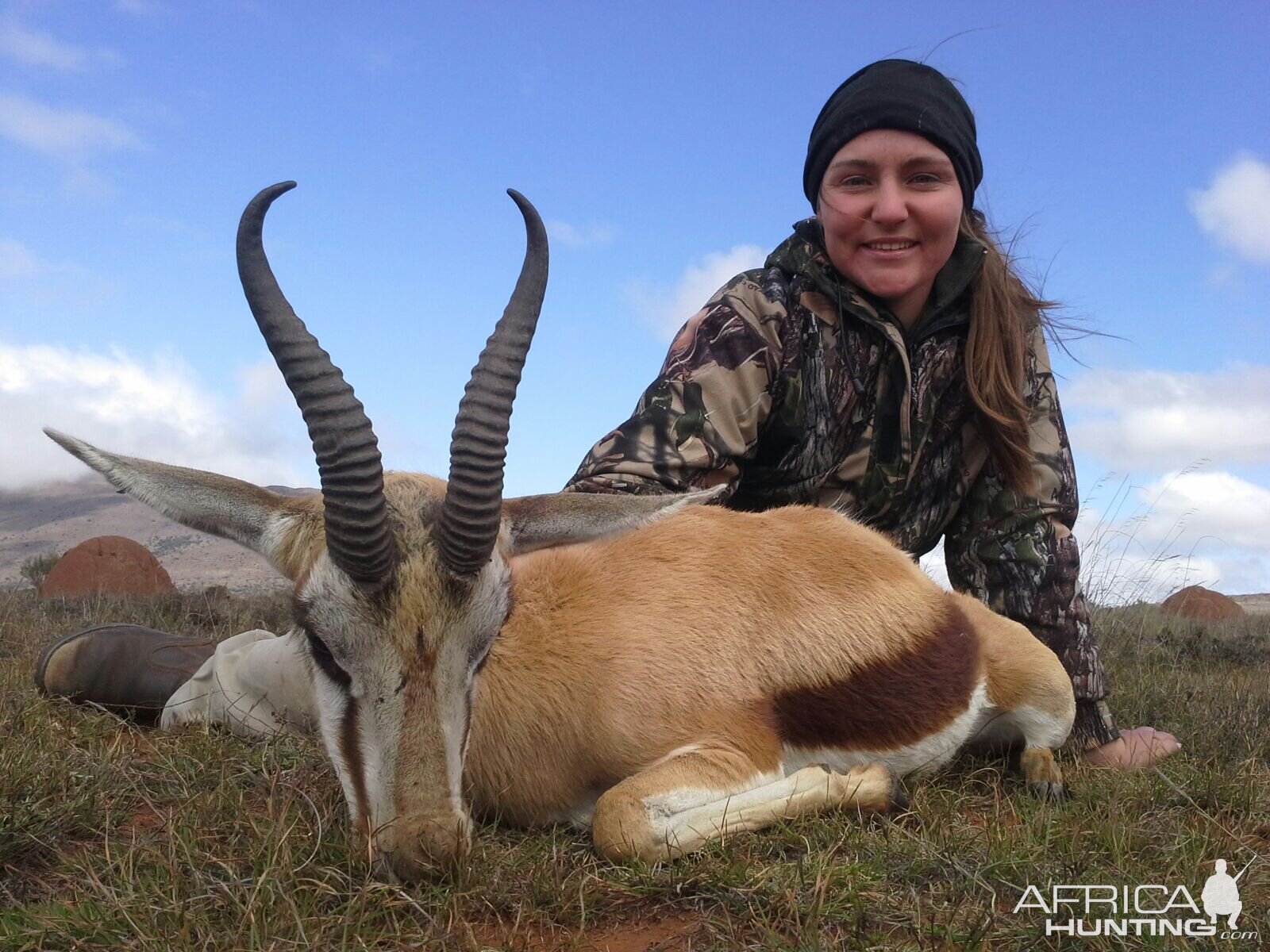 South Africa Hunting Springbok