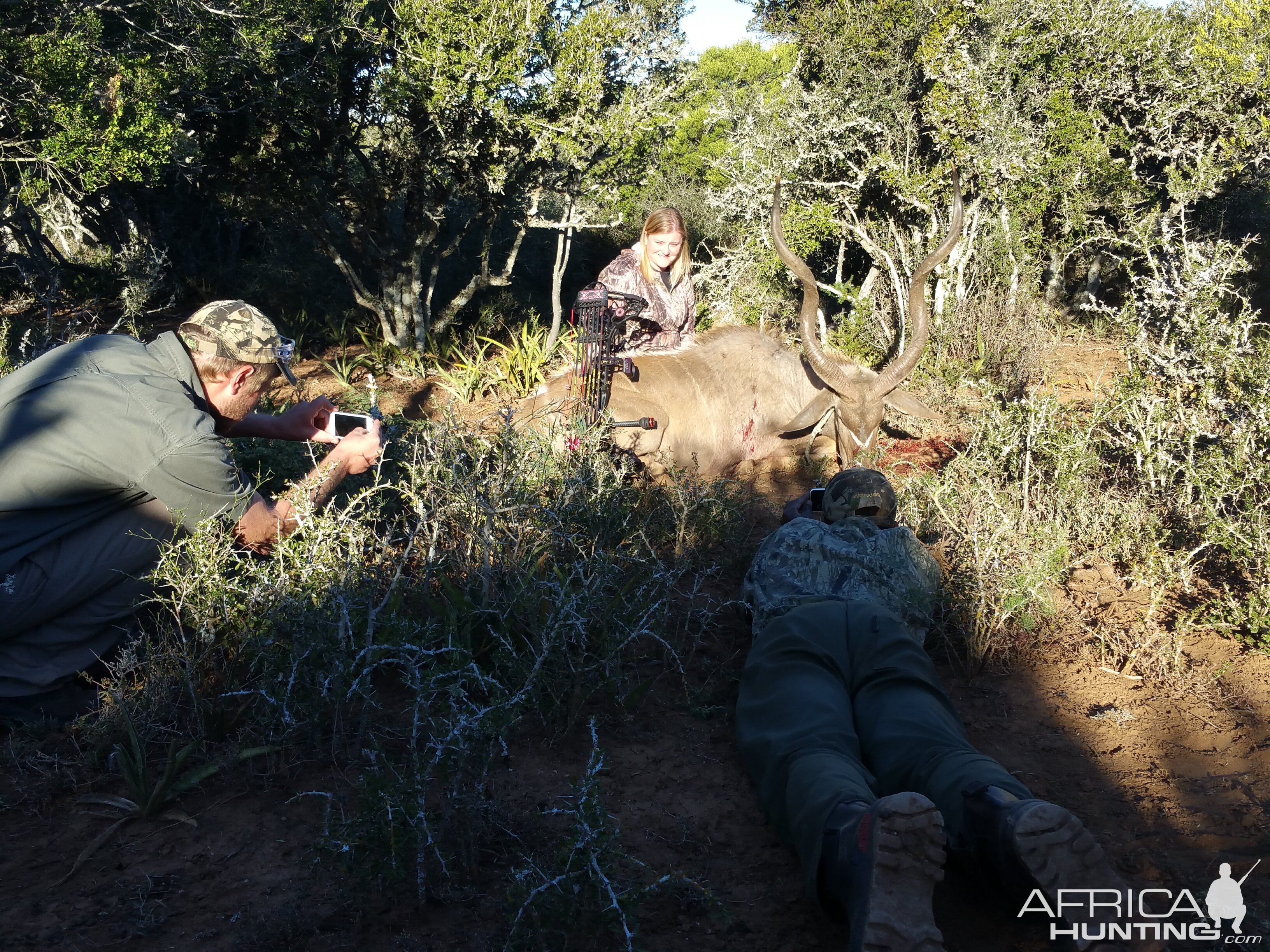 South Africa Kudu Bow Hunting