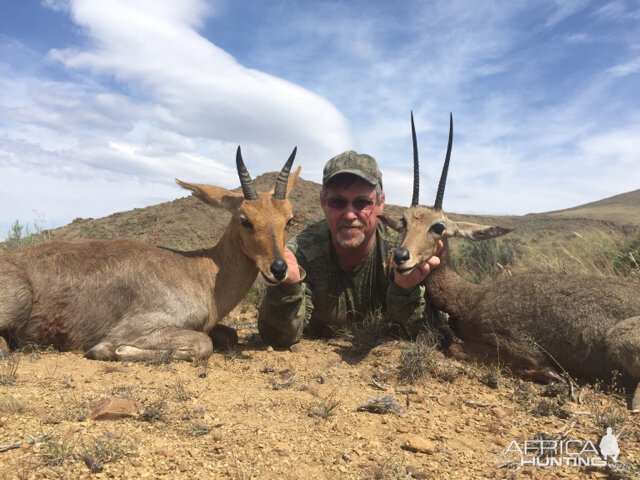 South Africa Mountain Reedbuck & Grey Rhebok Hunt