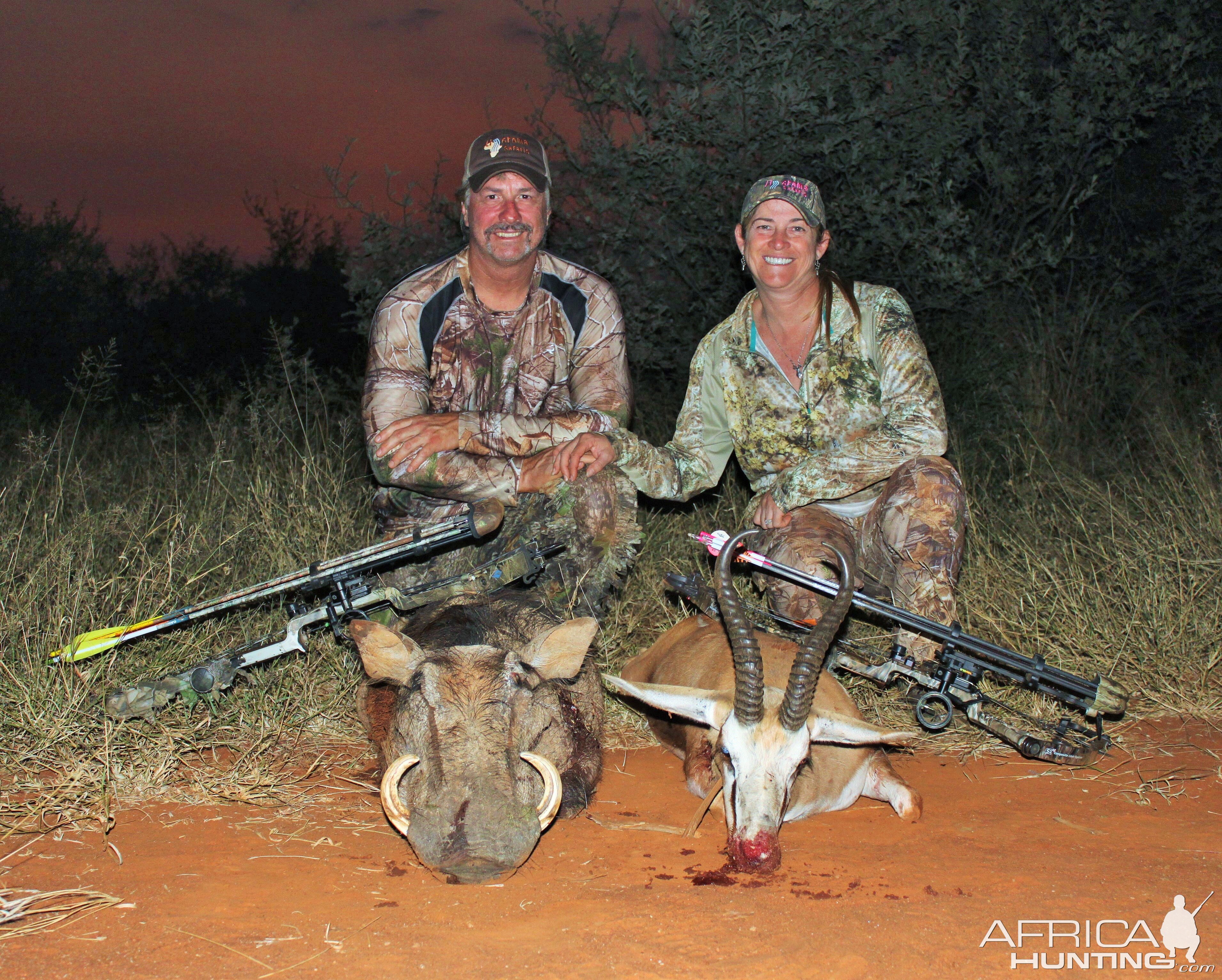 South Africa Springbok & Warthog Bowhunt