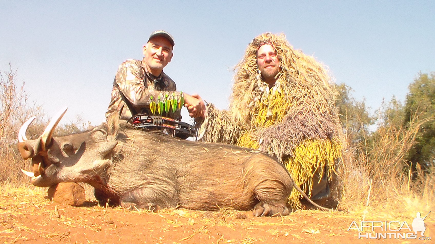 South Africa Warthog Bow Hunt