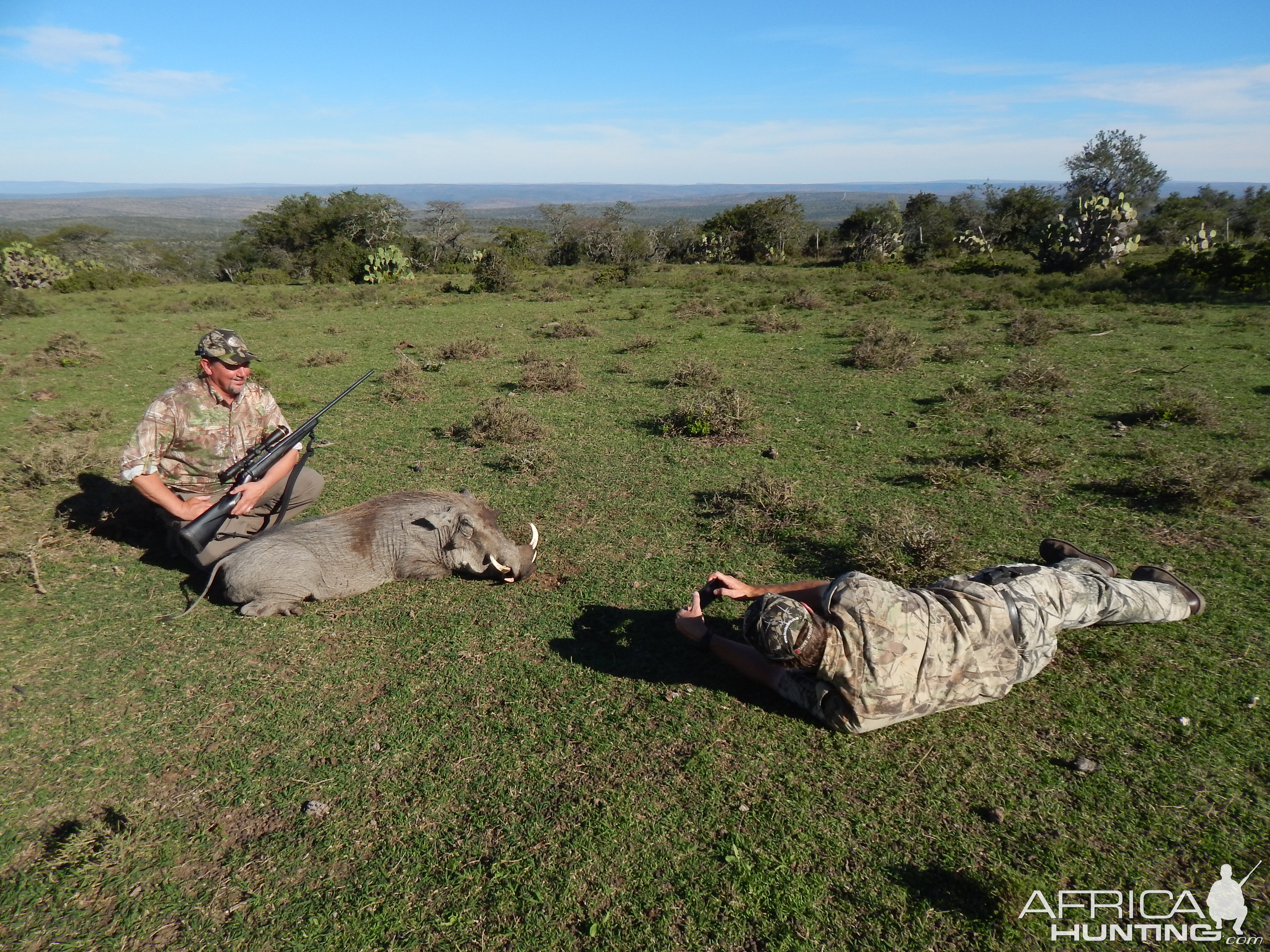 South Africa Warthog Hunt