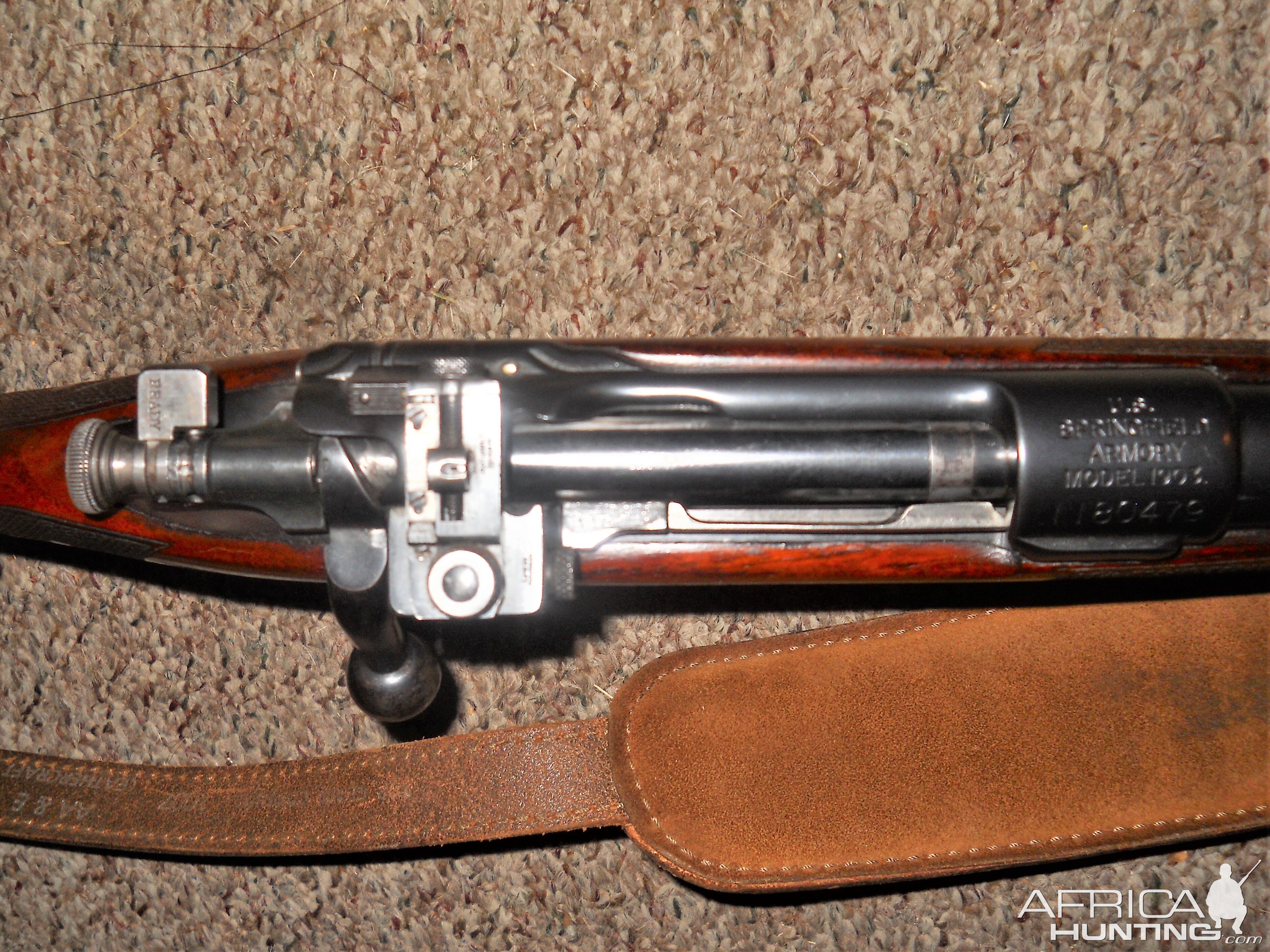 Sporterized .03 Springfield Rifle