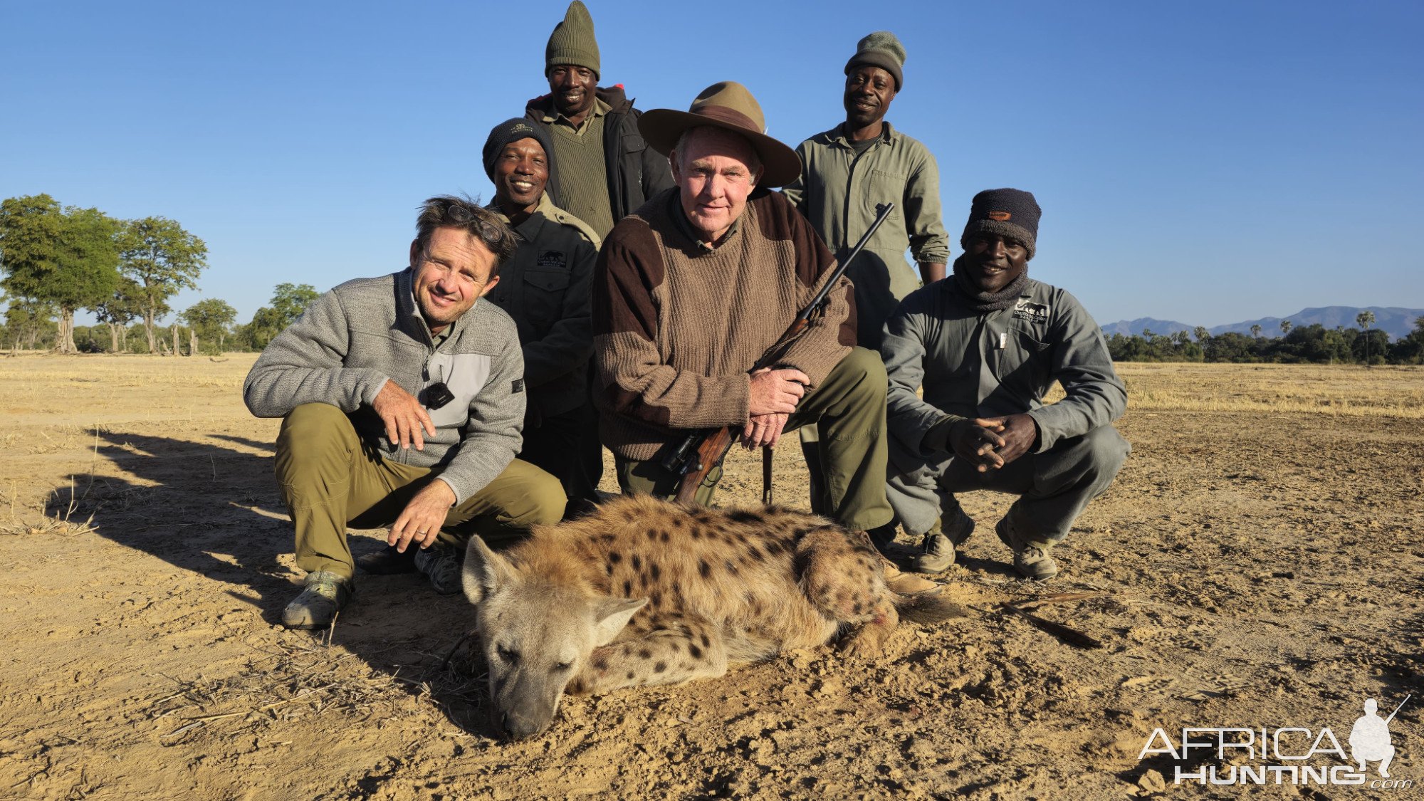 Spotted Hyena Hunt Zimbabwe