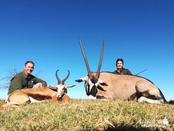 Springbok & Gemsbok Hunt South Africa