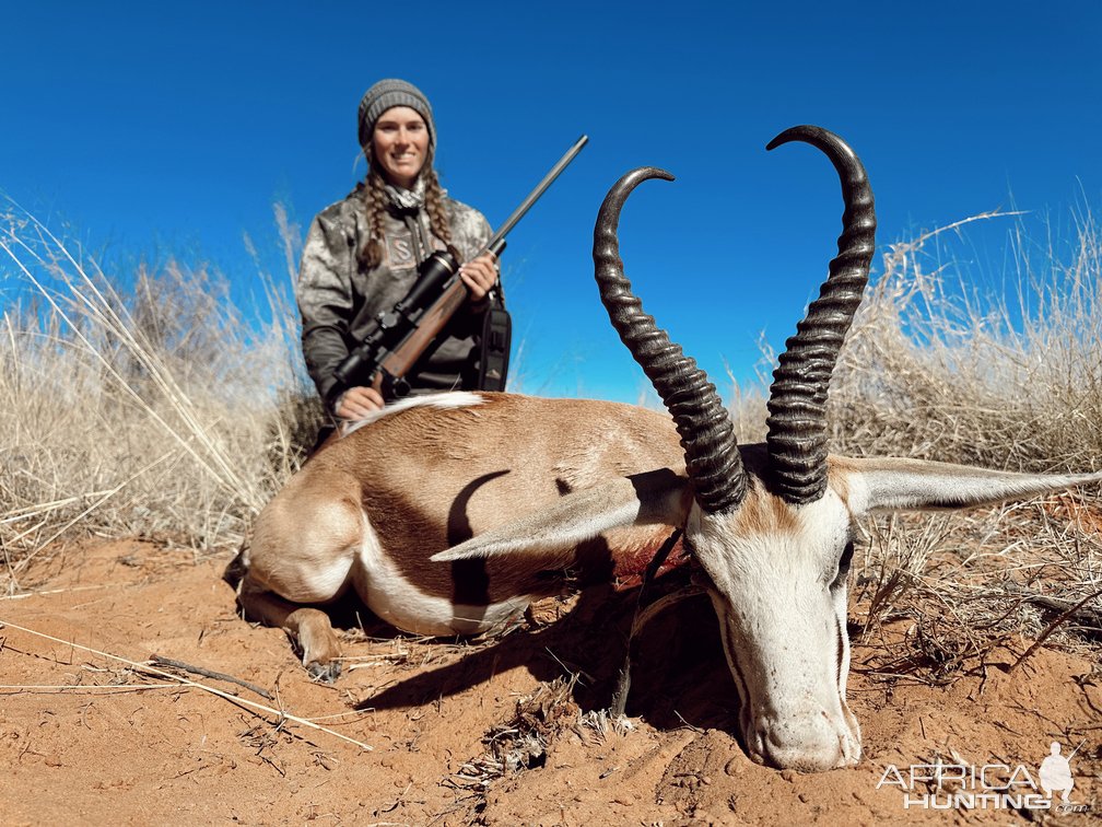 Springbok Hunt Kalahari South Africa