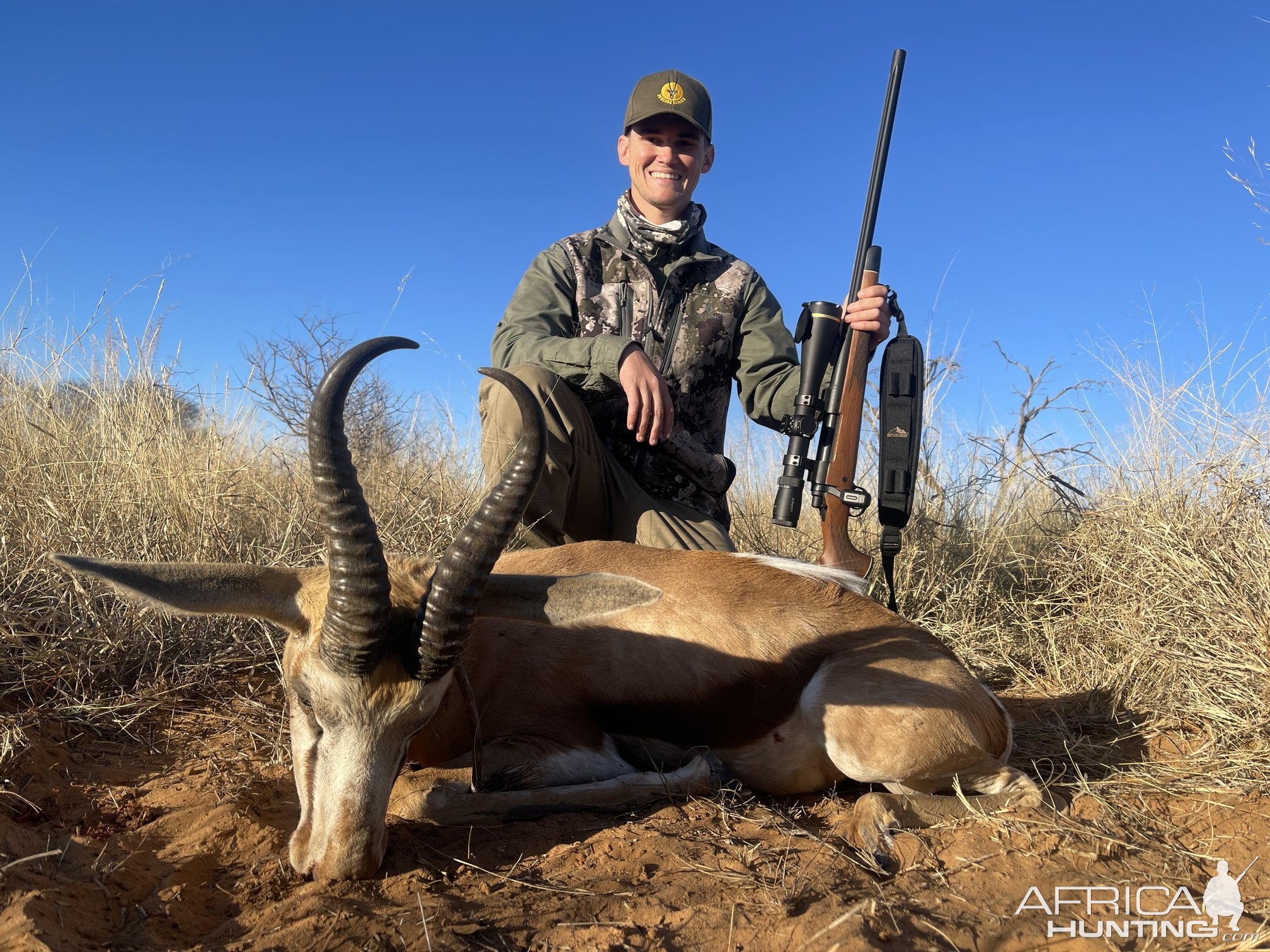 Springbok Hunt Kalahari South Africa