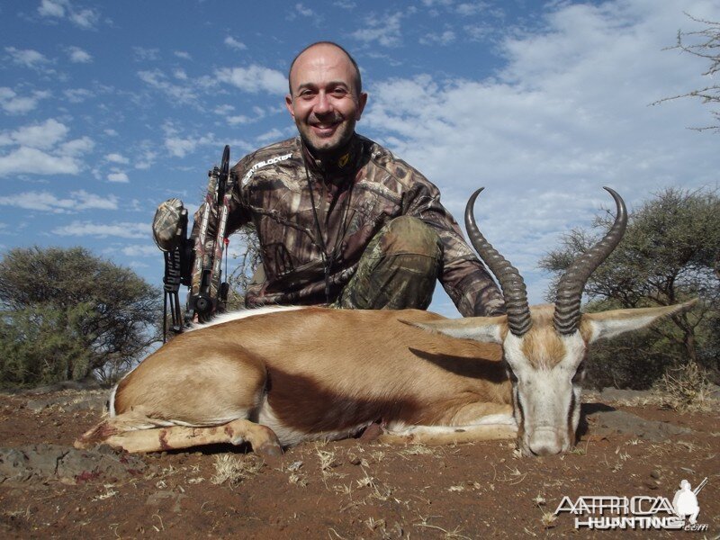 Springbok hunt with Wintershoek Johnny Vivier Safaris