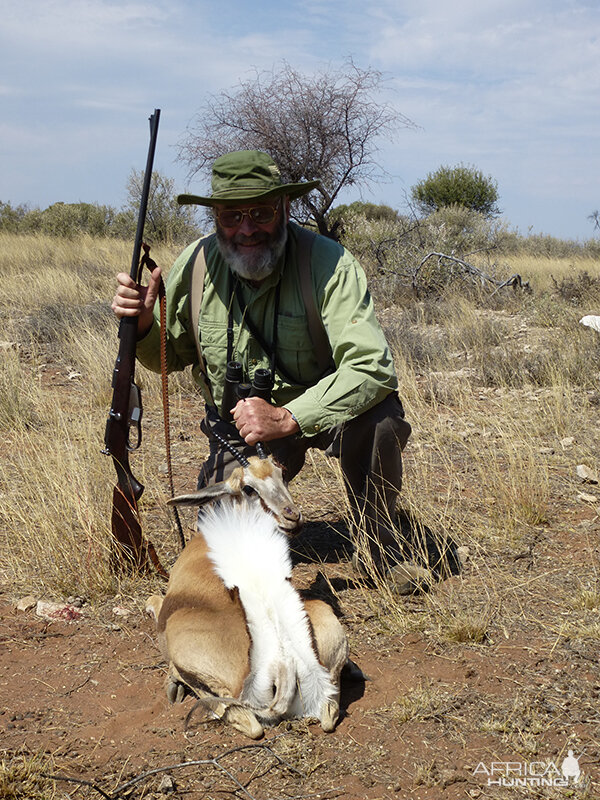 Springbok hunt with Wintershoek Johnny Vivier Safaris