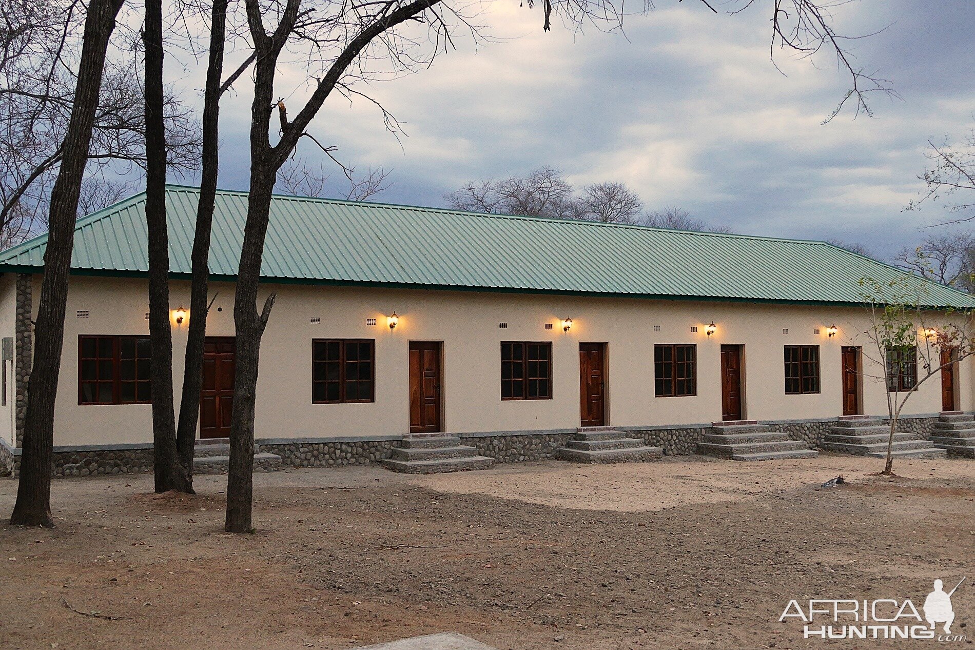 Staff apartments at Mbizi