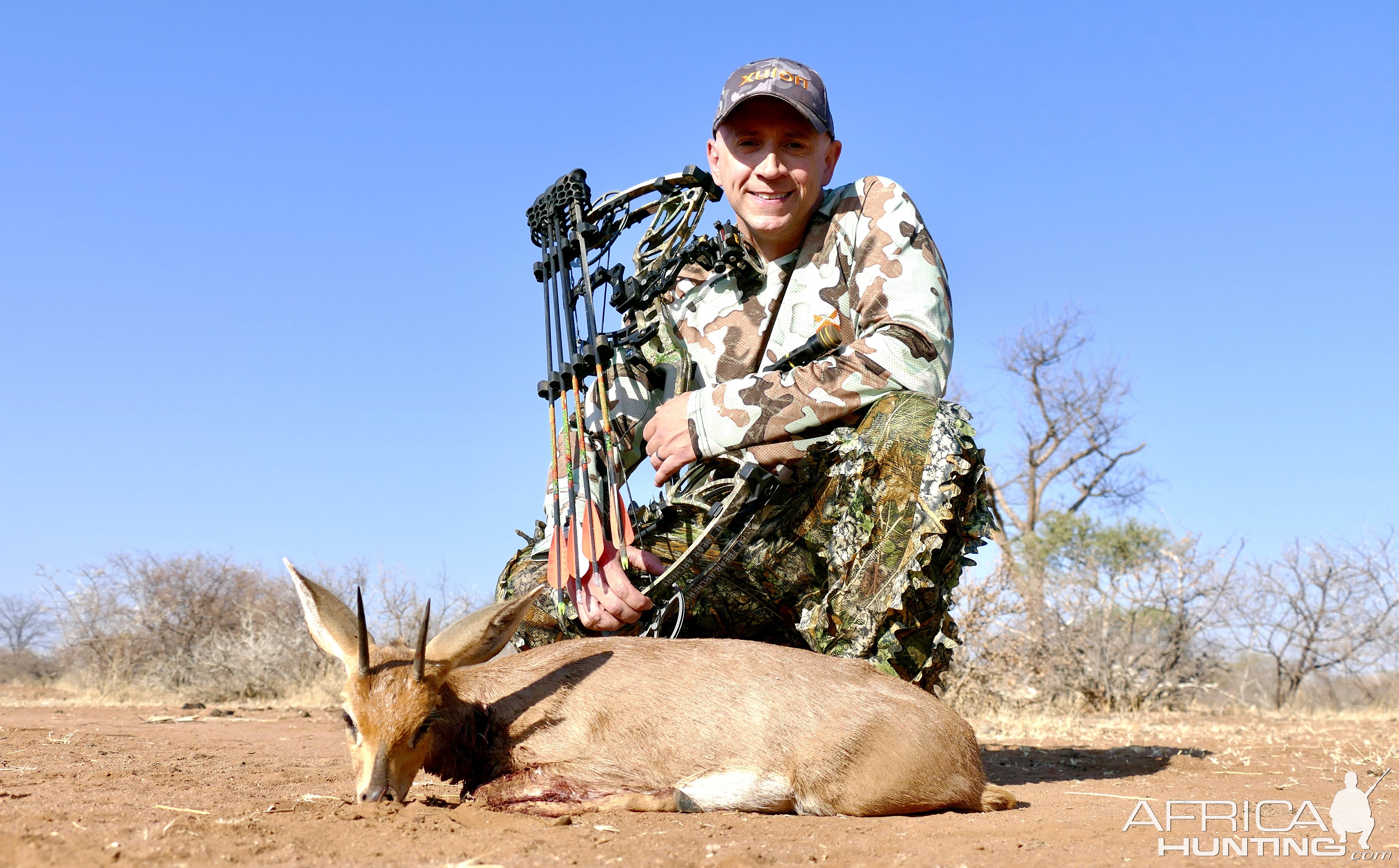 Steenbok taken at 30 yards at Doornrand Safaris