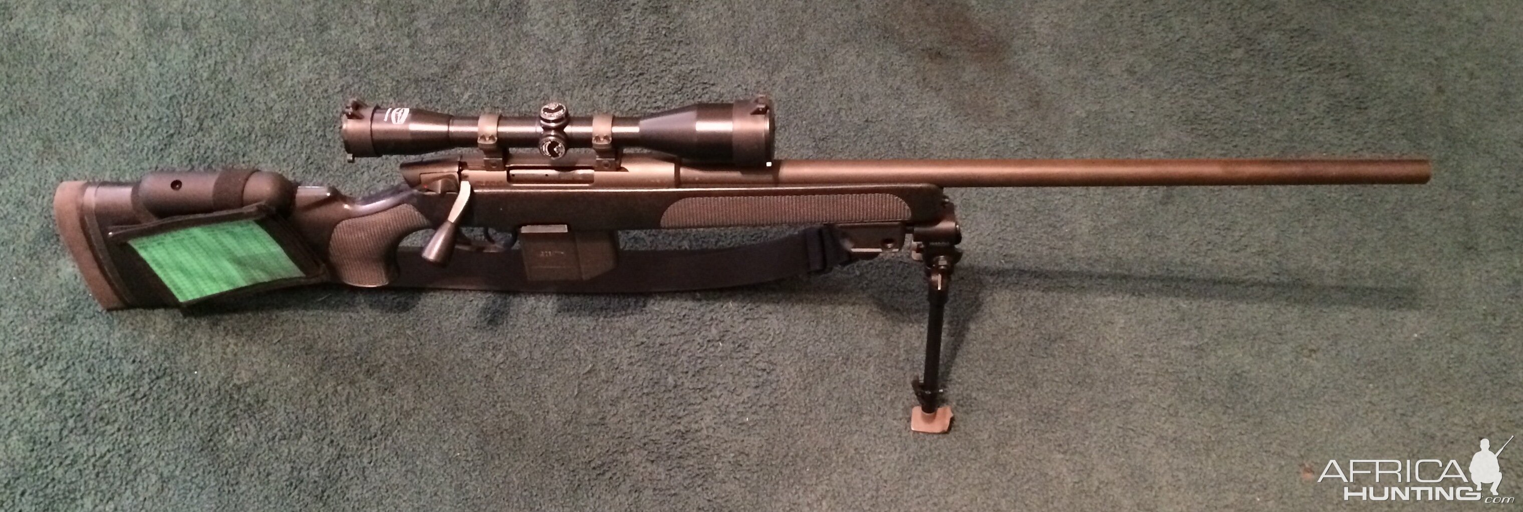 Steyr Mannlicher SSG 69 Rifle with a 12x Schmidt & Bender scope