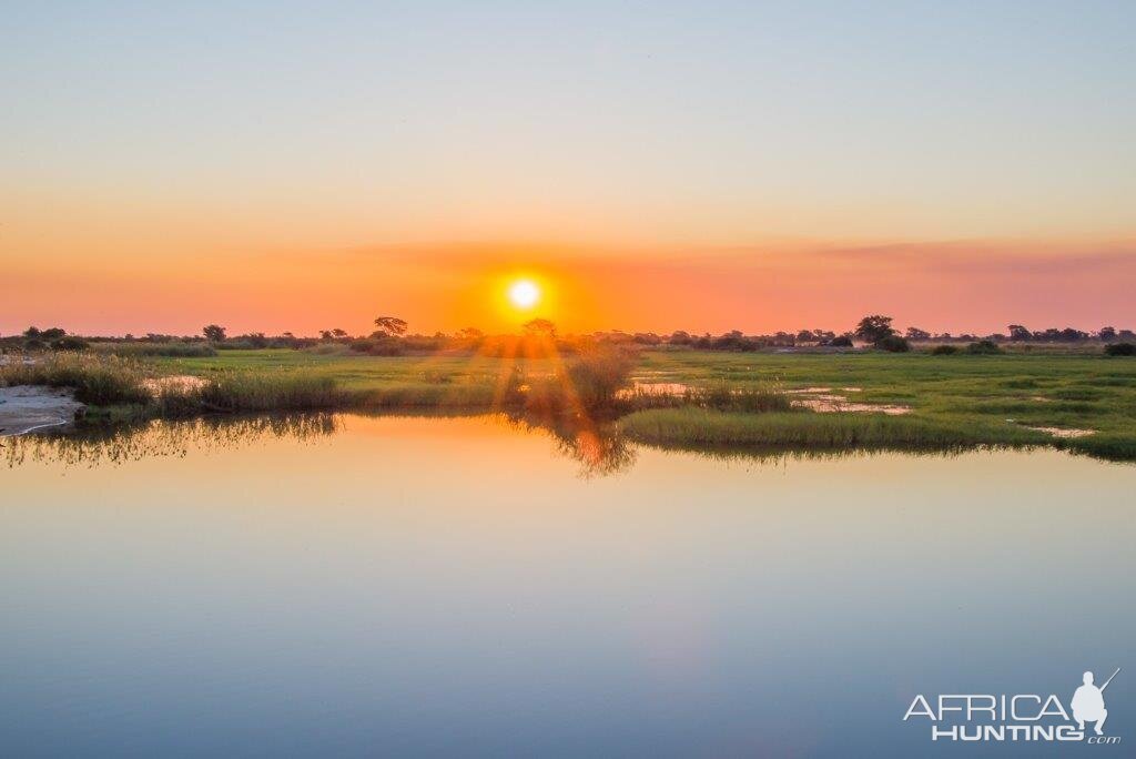 Sunrise at Sikunga Camp