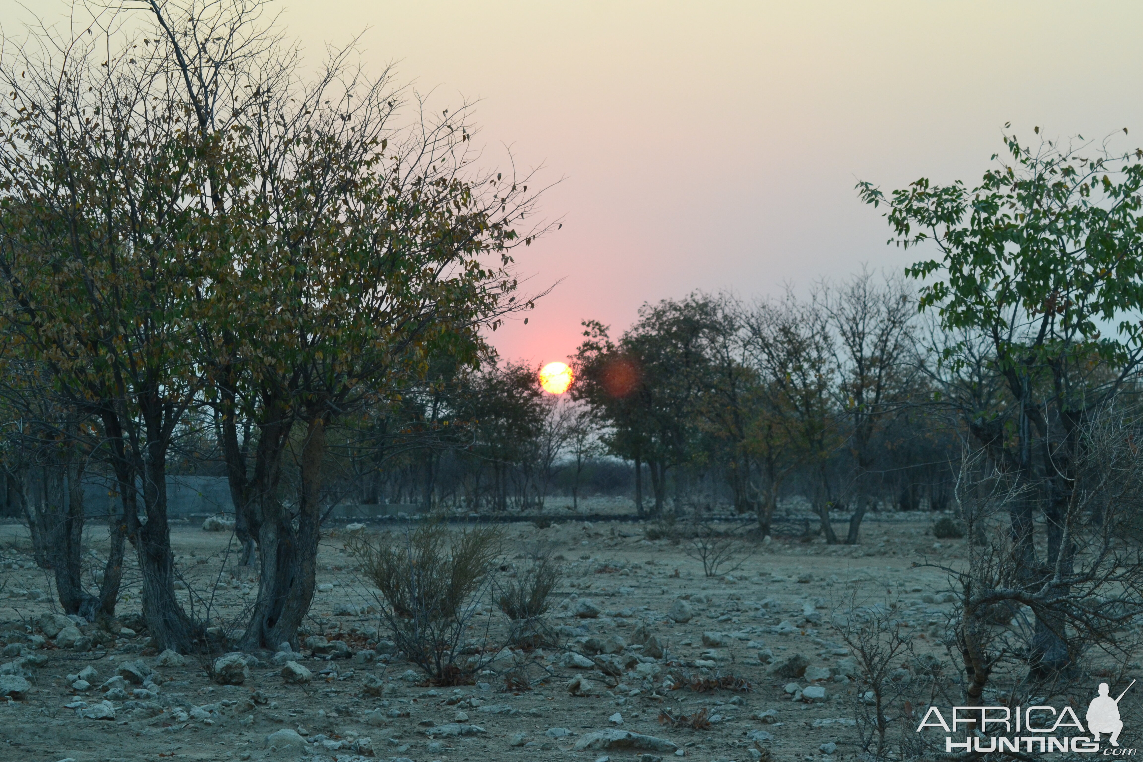 Sunrise in Namibia