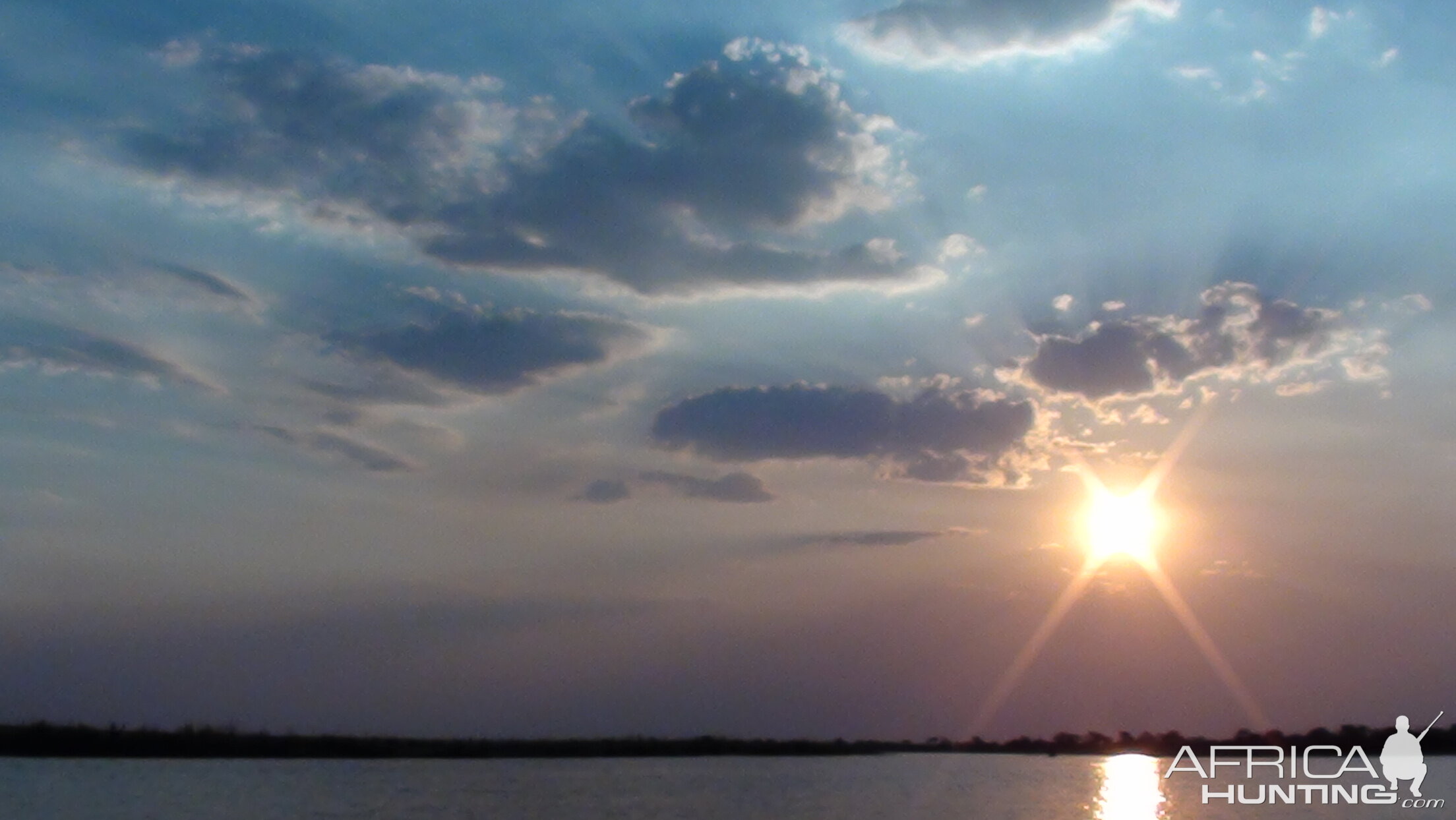 Sunset Caprivi Namibia