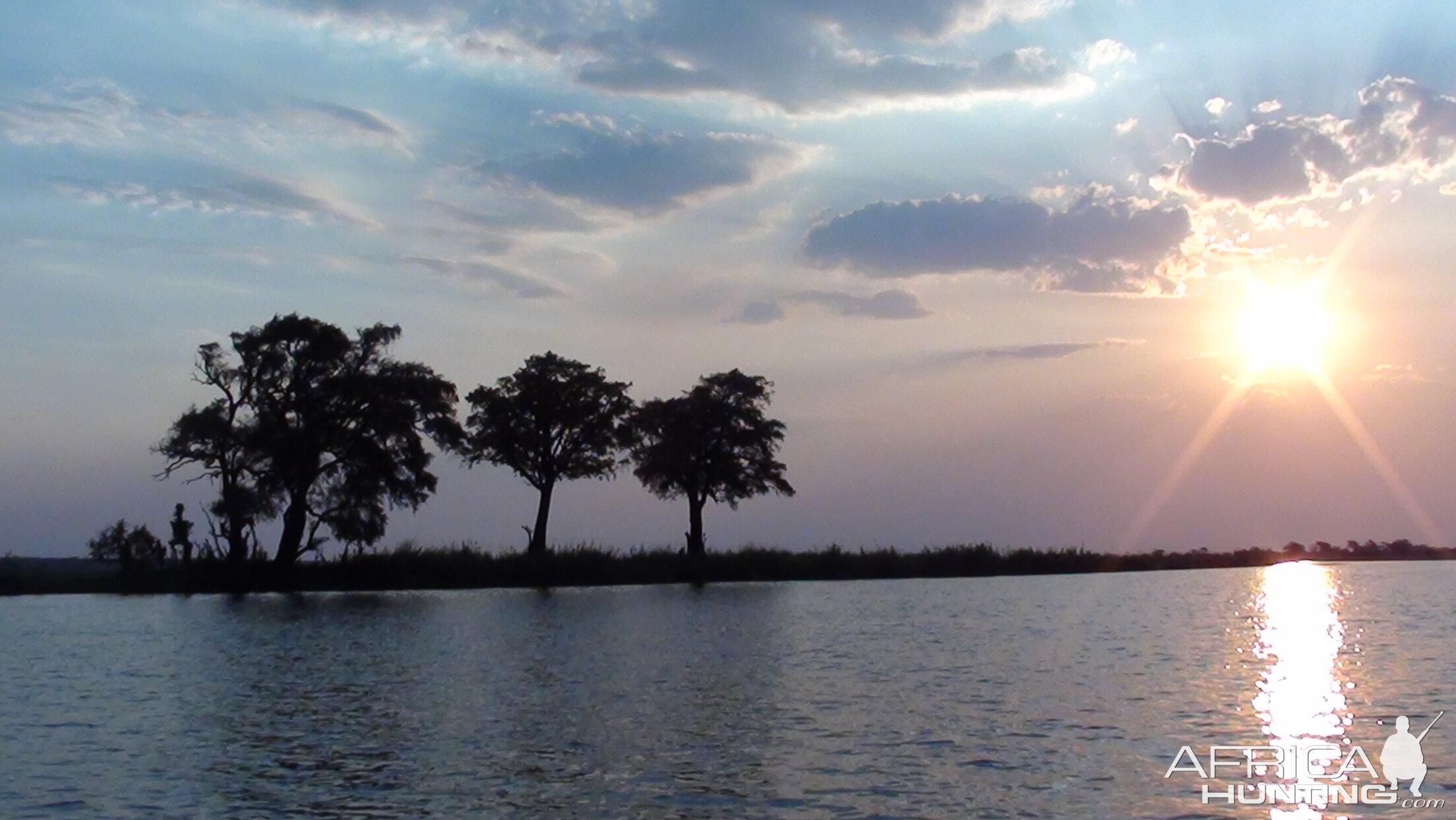 Sunset Caprivi Namibia