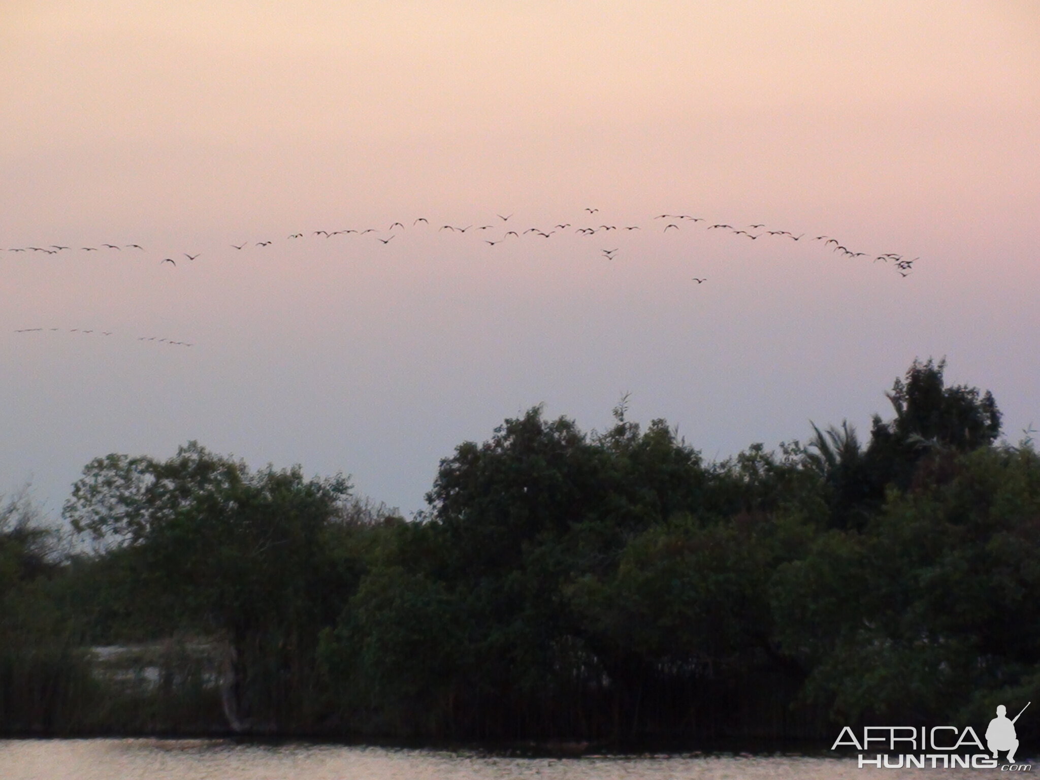 Sunset Caprivi Namibia