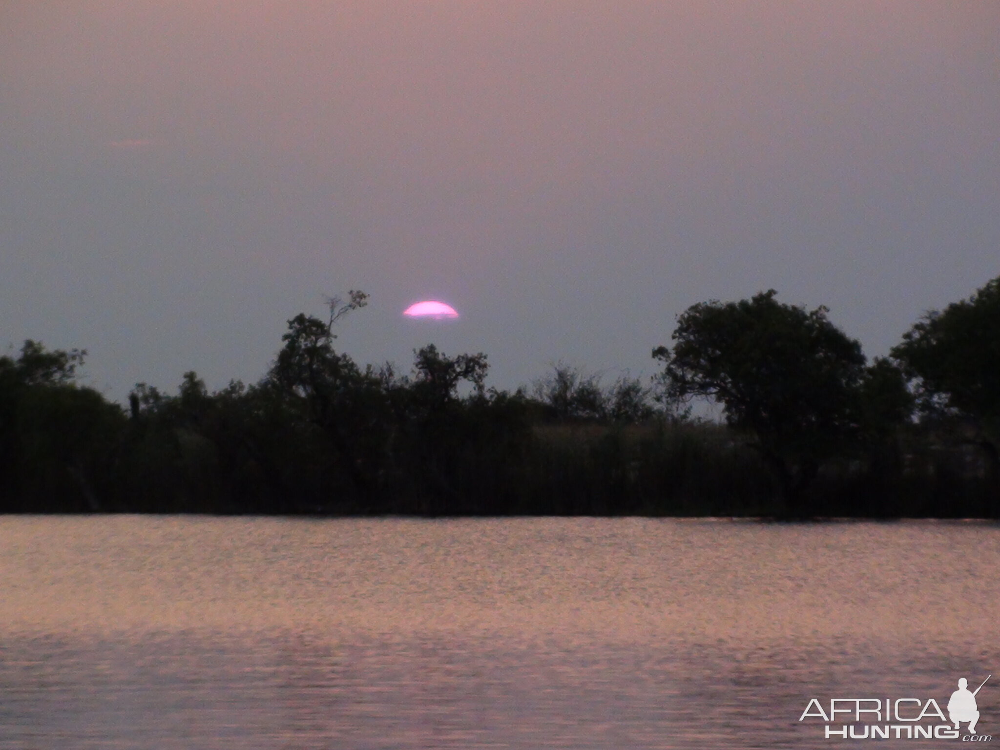 Sunset Caprivi Namibia