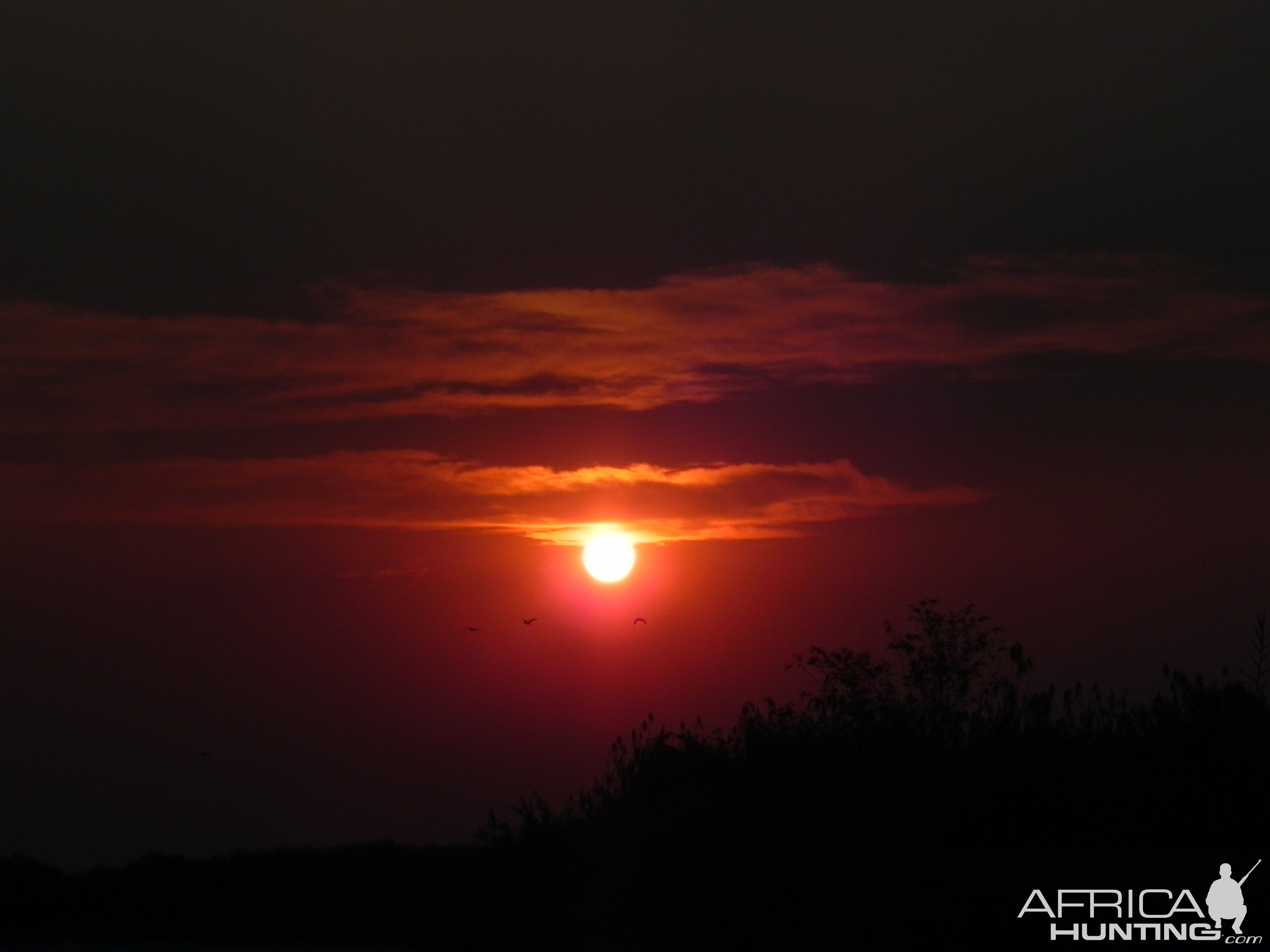 Sunset Caprivi Namibia