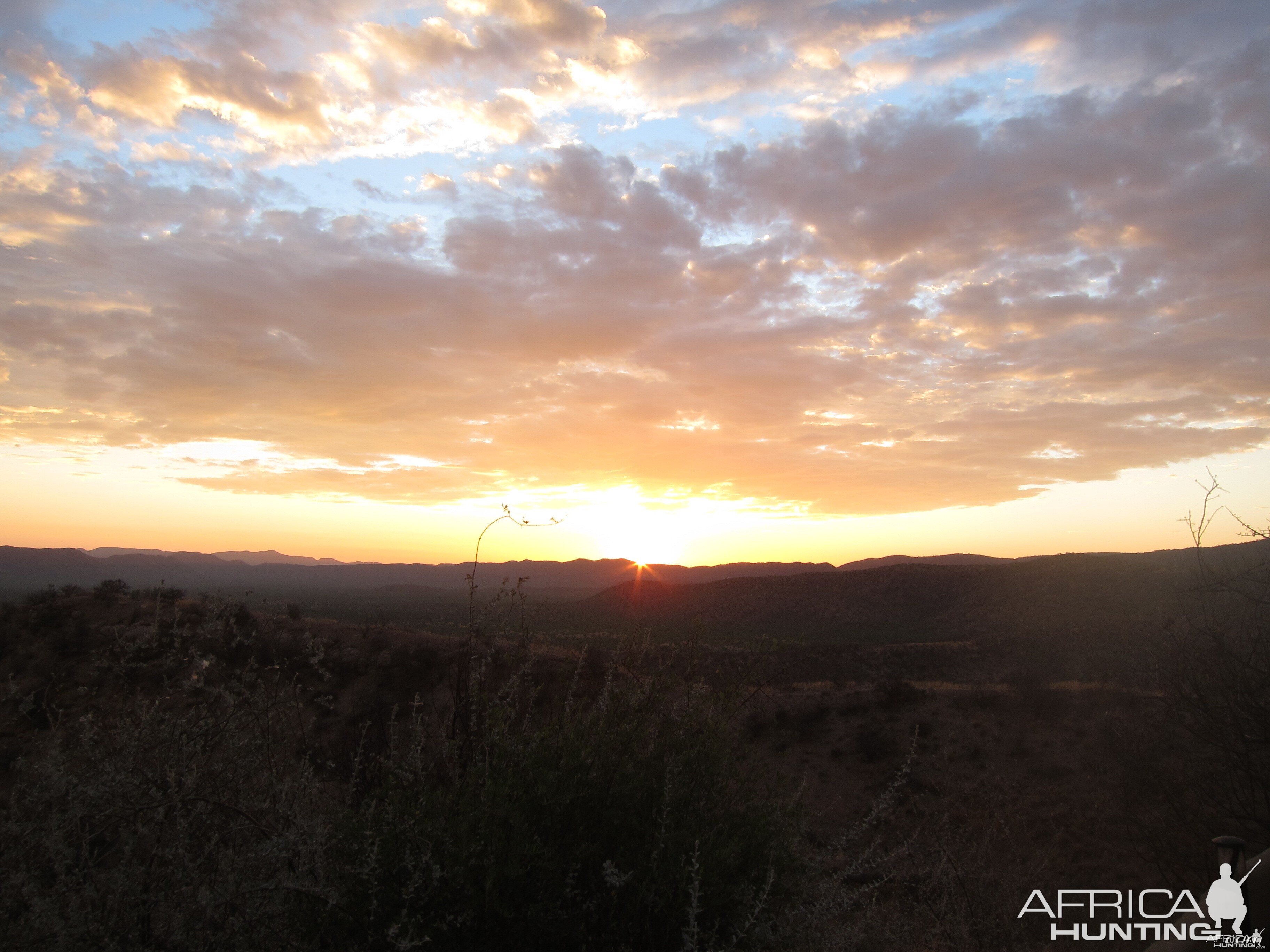 Sunset Damaraland Namibia