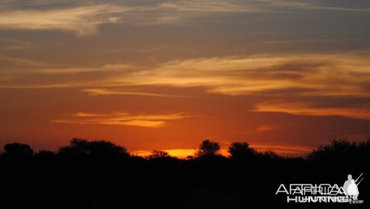 Sunset in Africa