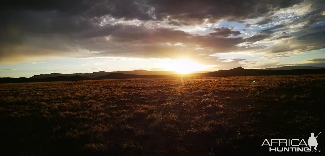 Sunset in South Africa