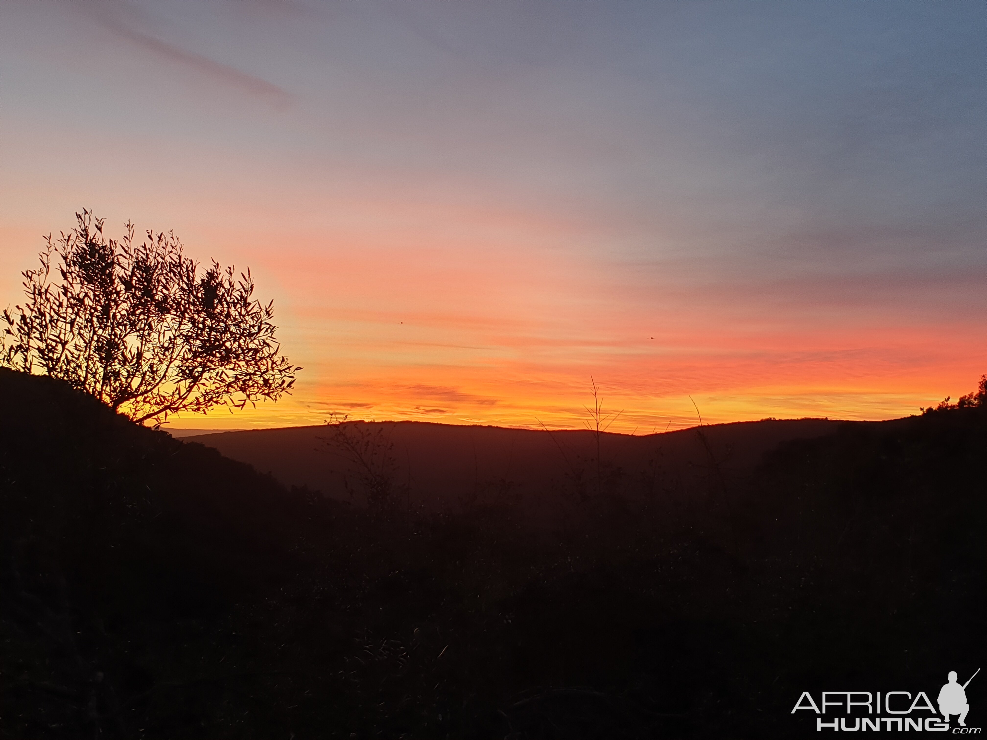 Sunset in South Africa