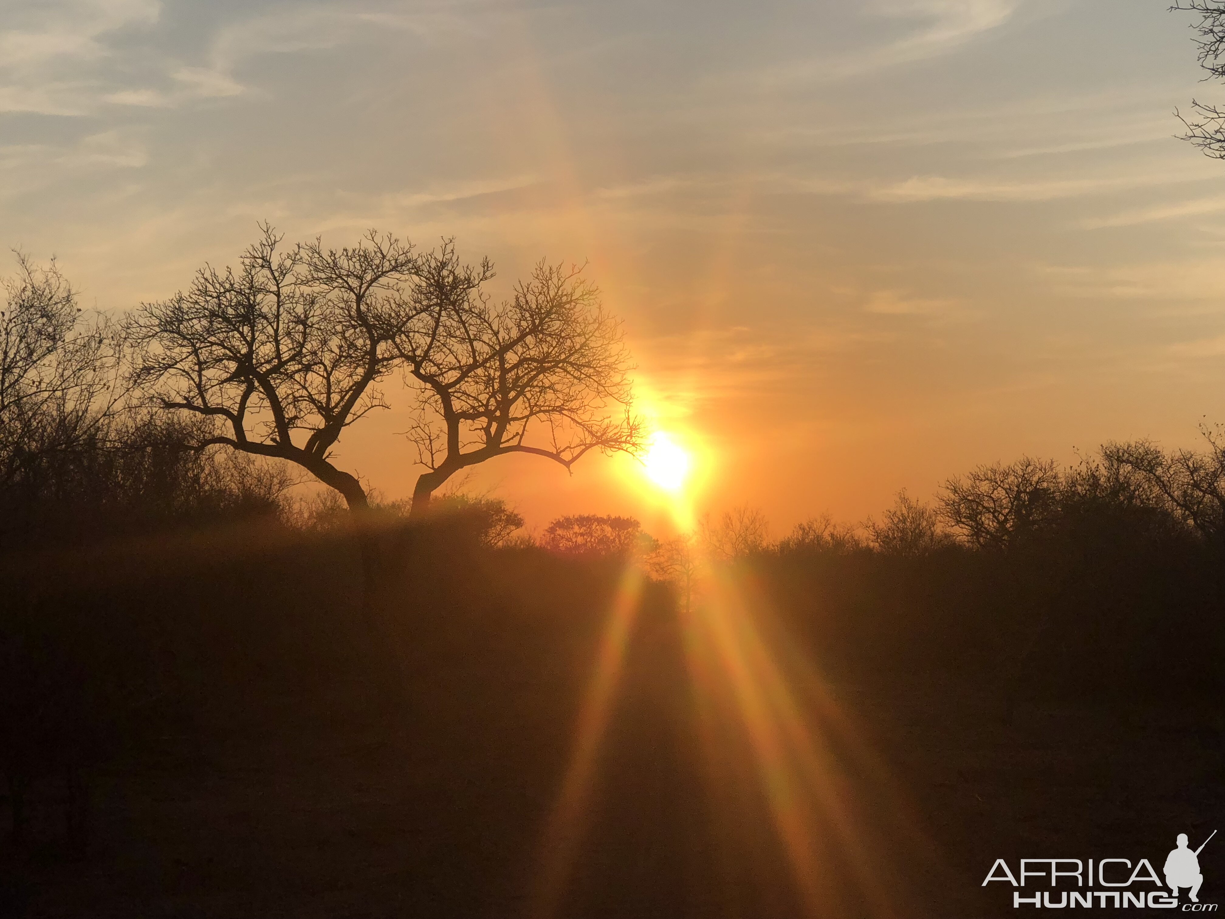 Sunset in South Africa