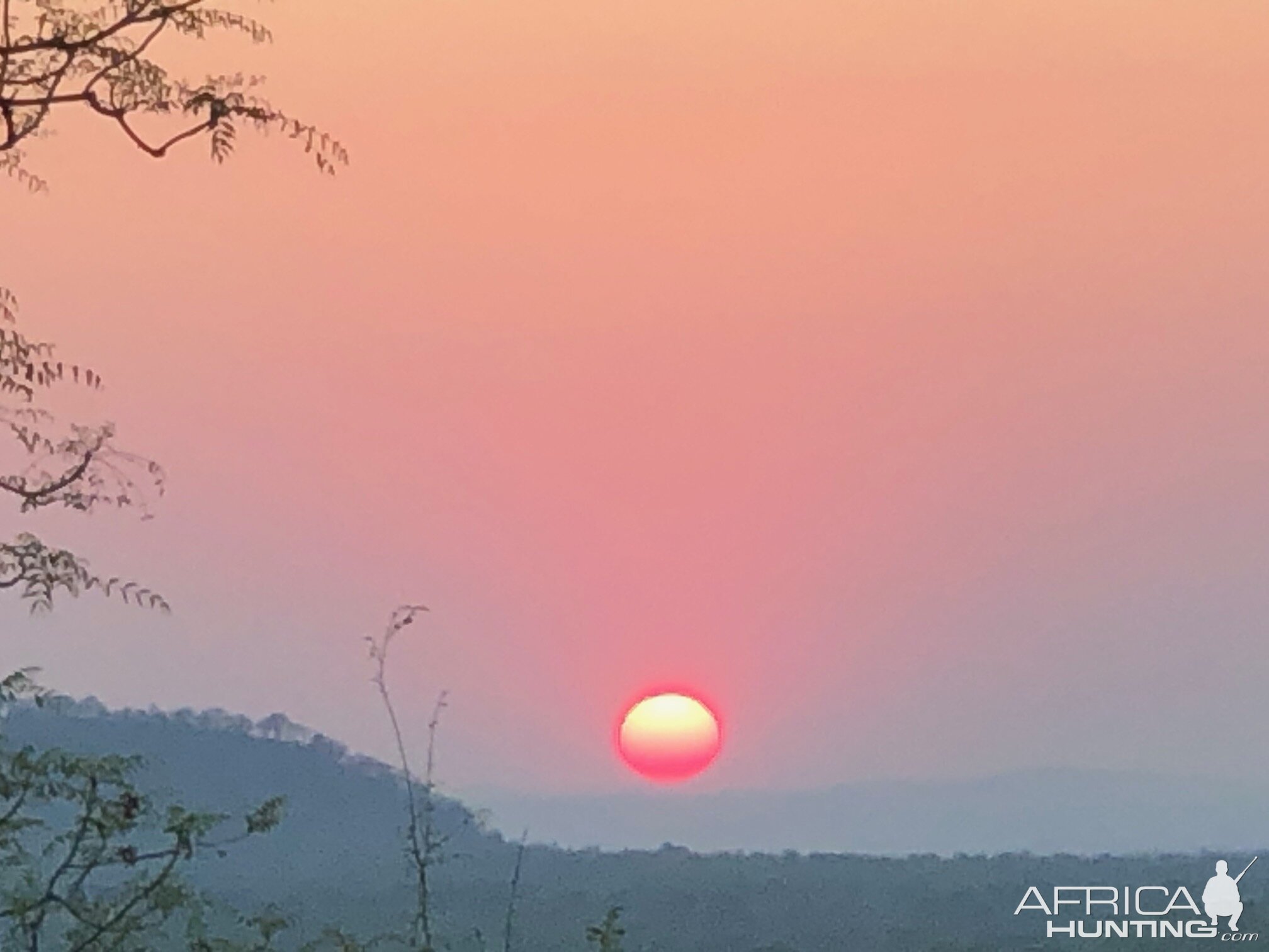 Sunset in Zimbabwe