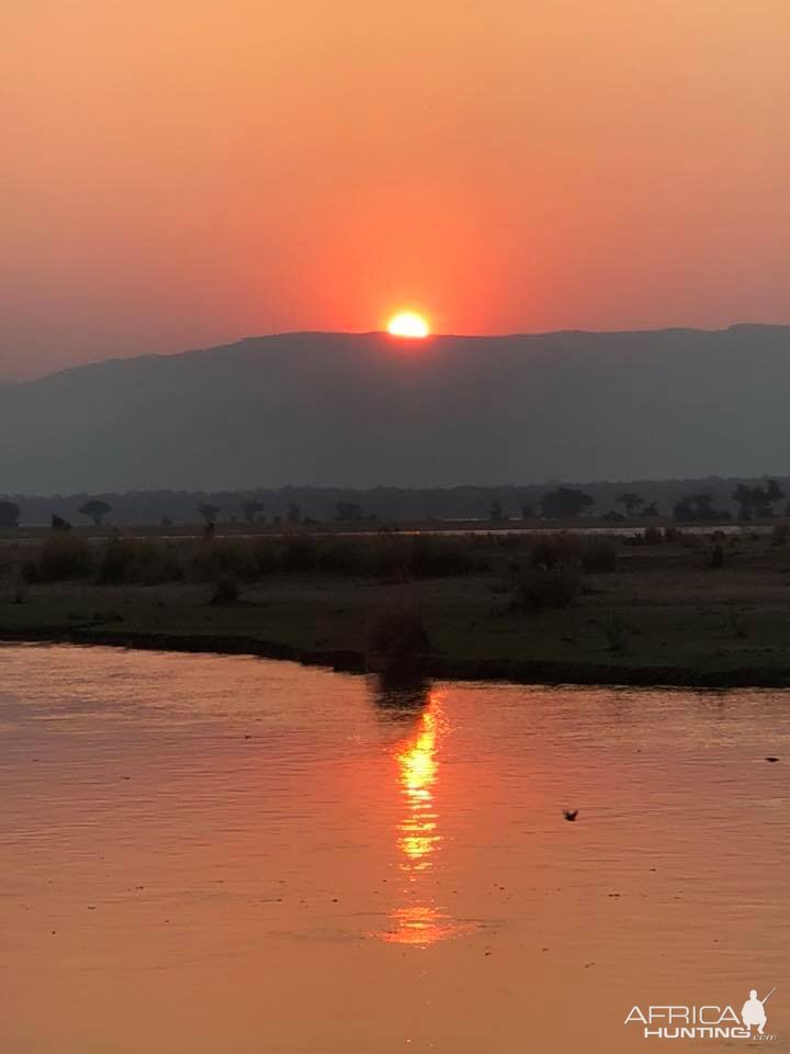 Sunset in Zimbabwe