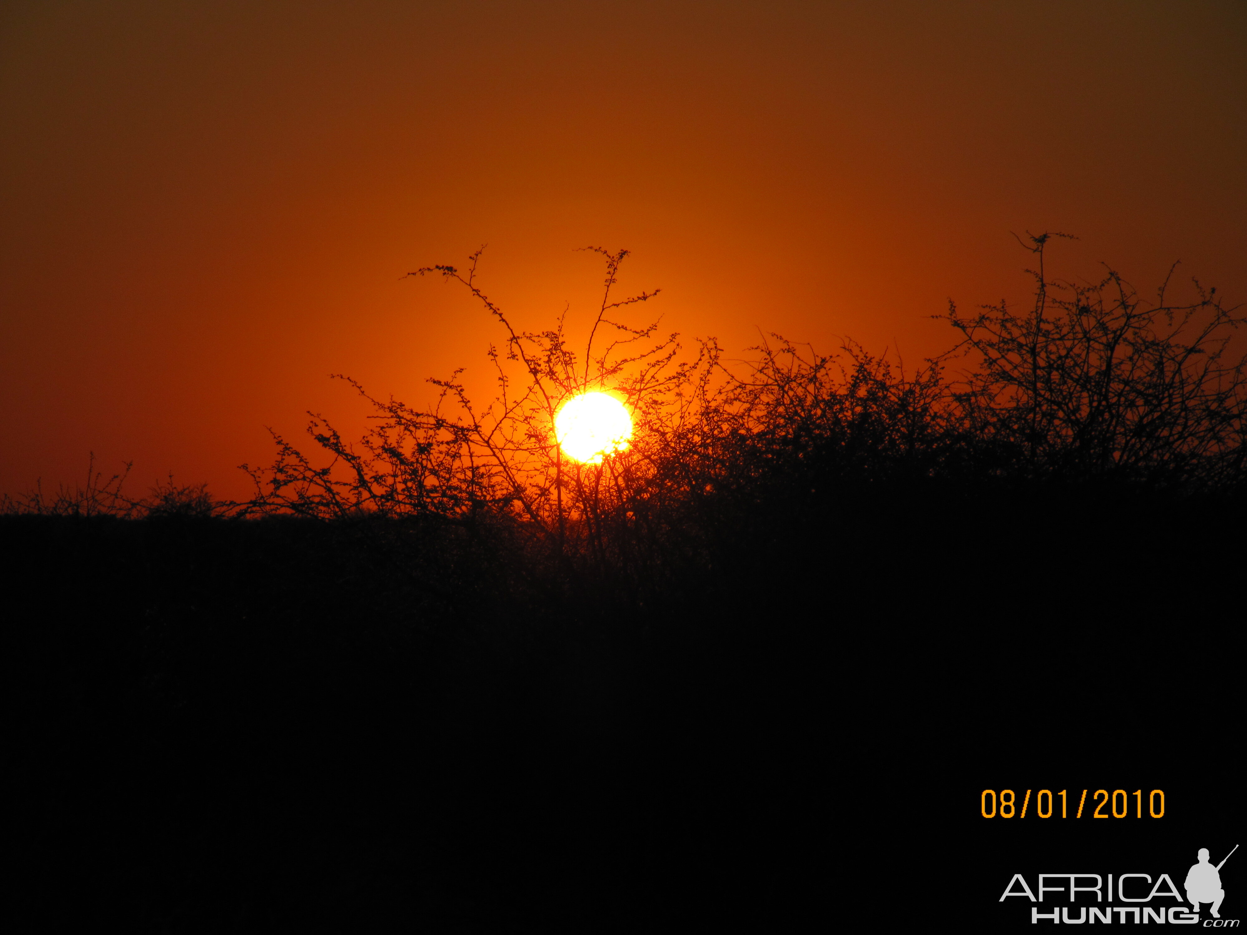 Sunset Namibia