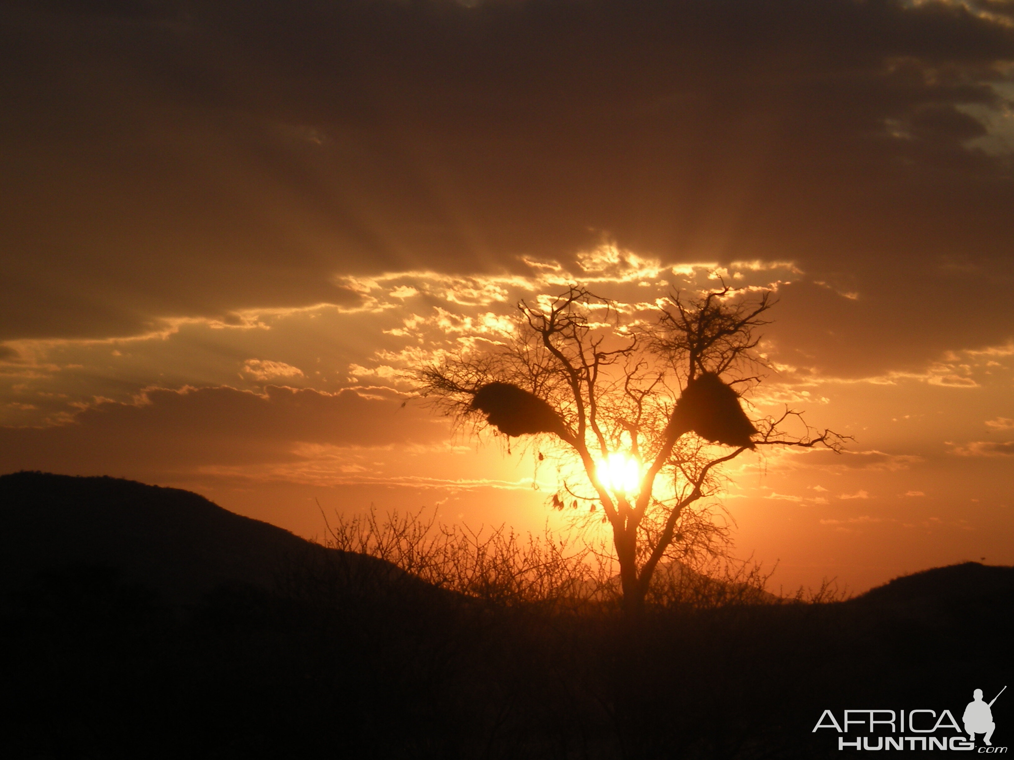 Sunset Namibia