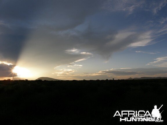 Sunset Namibia