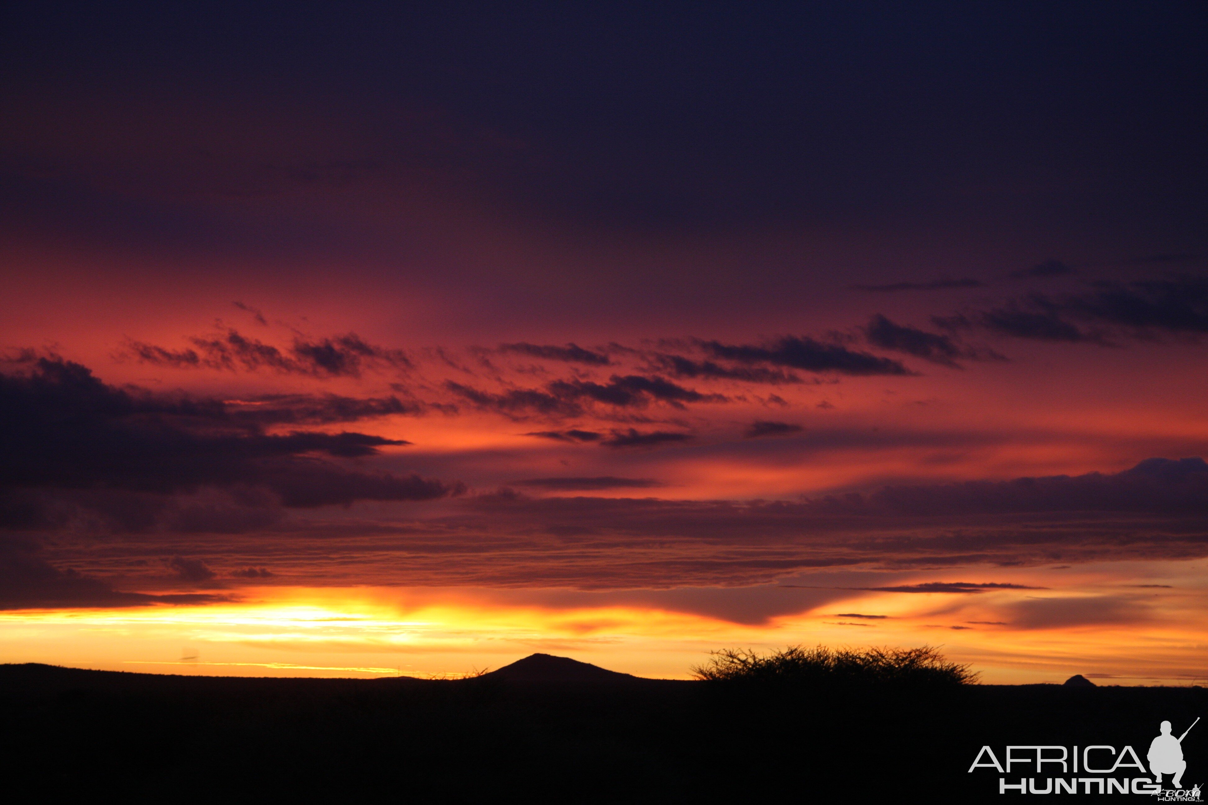 Sunset Namibia