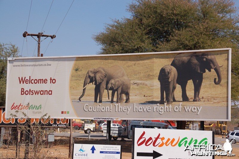 Taken just through the border crossing from Zimbabwe to Botswana