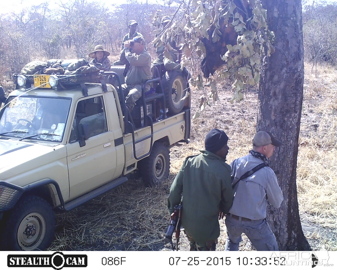 Tanzania Hunting Leopard Trail Cam