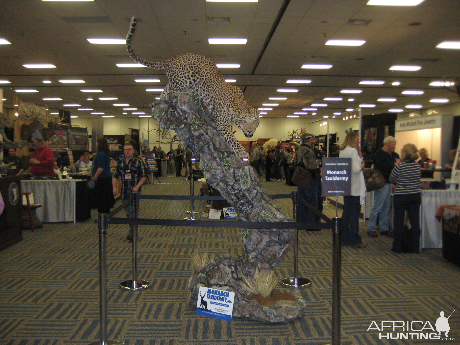 Taxidermy at Safari Club International Convention