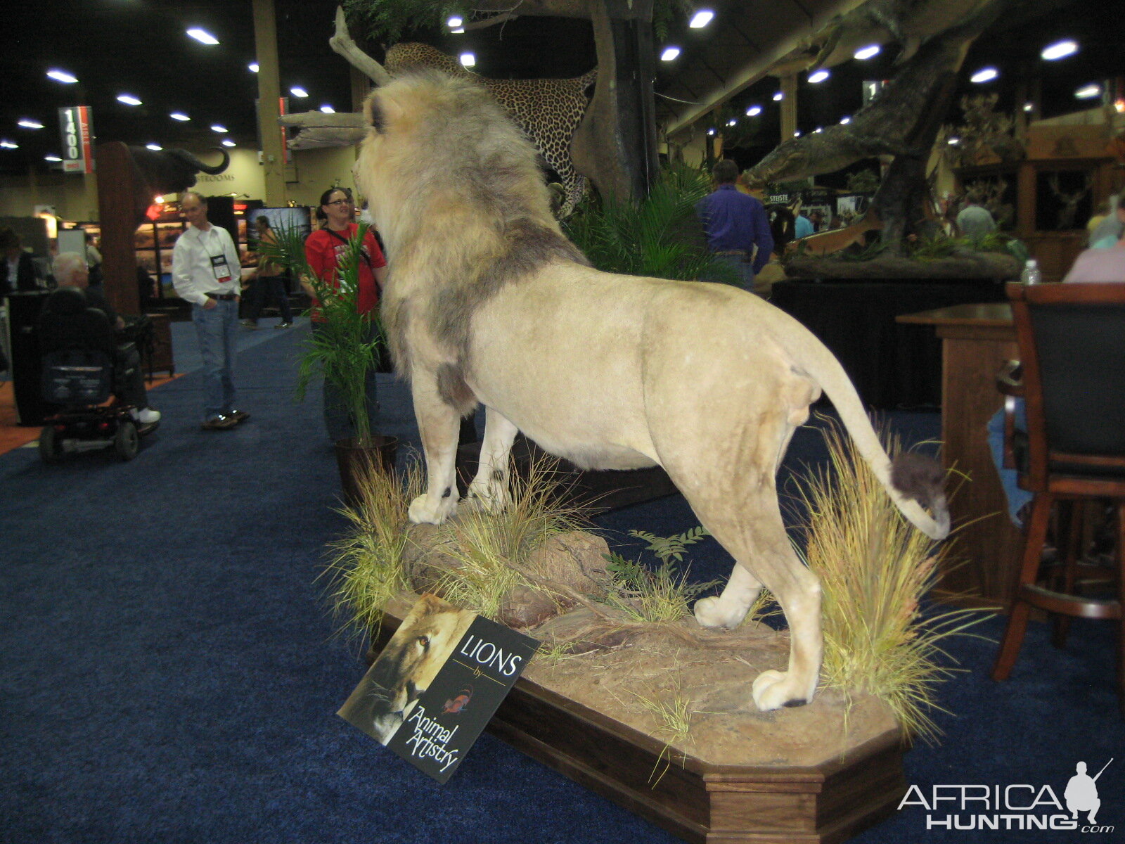 Taxidermy at Safari Club International Convention