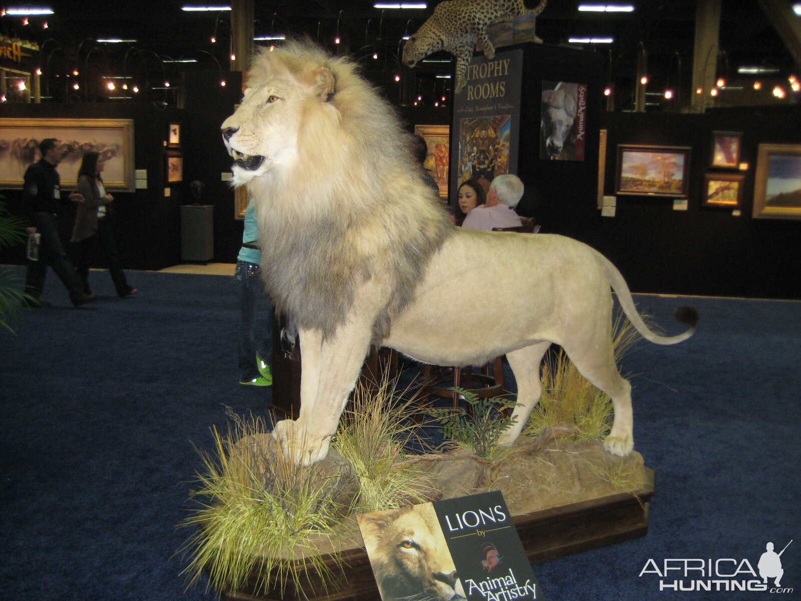 Taxidermy at Safari Club International Convention