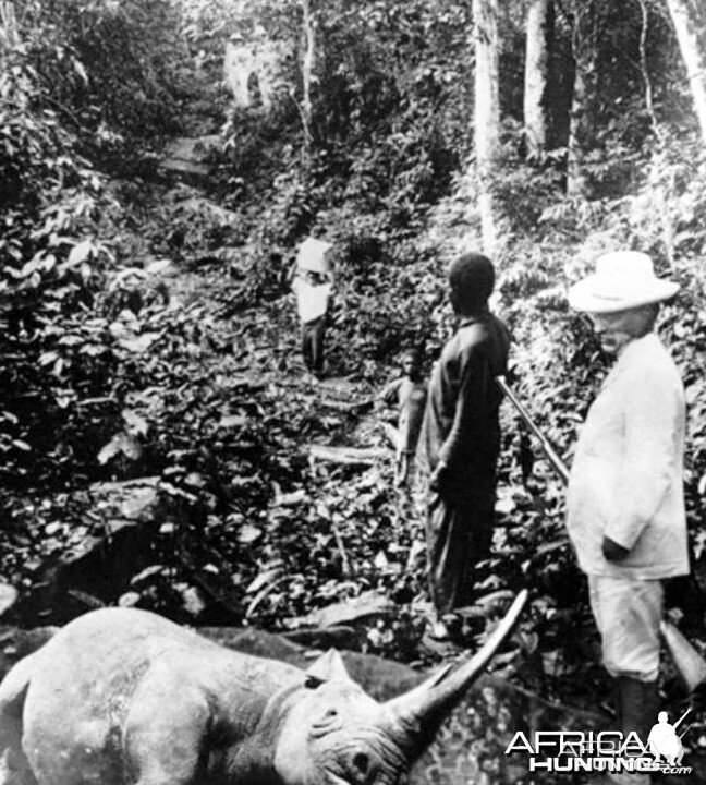 Theodore Roosevelt, one of the Black Rhinos