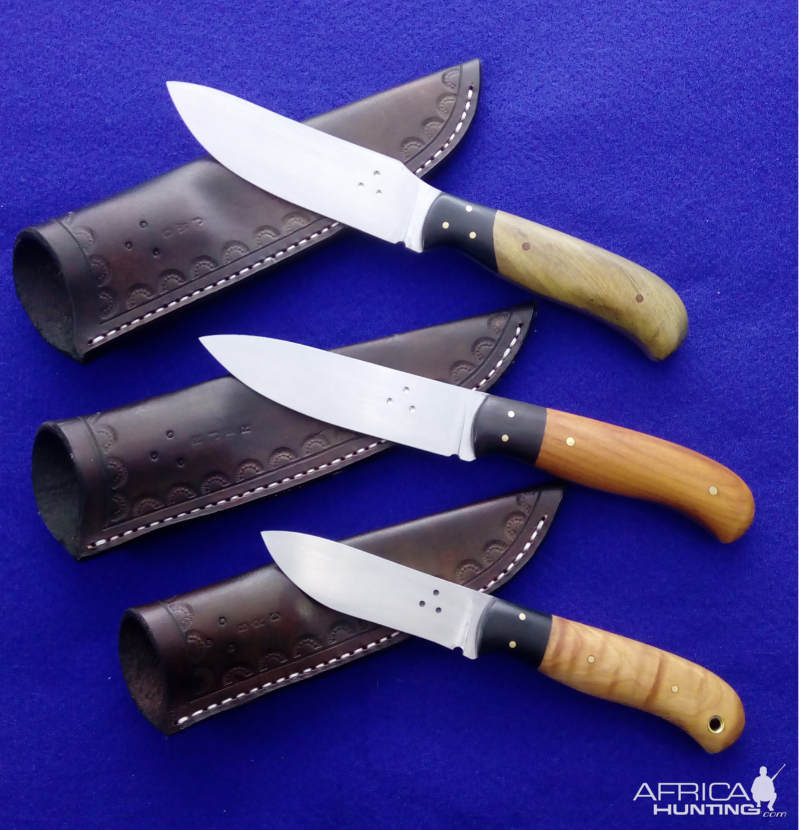 Thumbrest Skinner, Hunter Skinner & Mini Skinner Knives