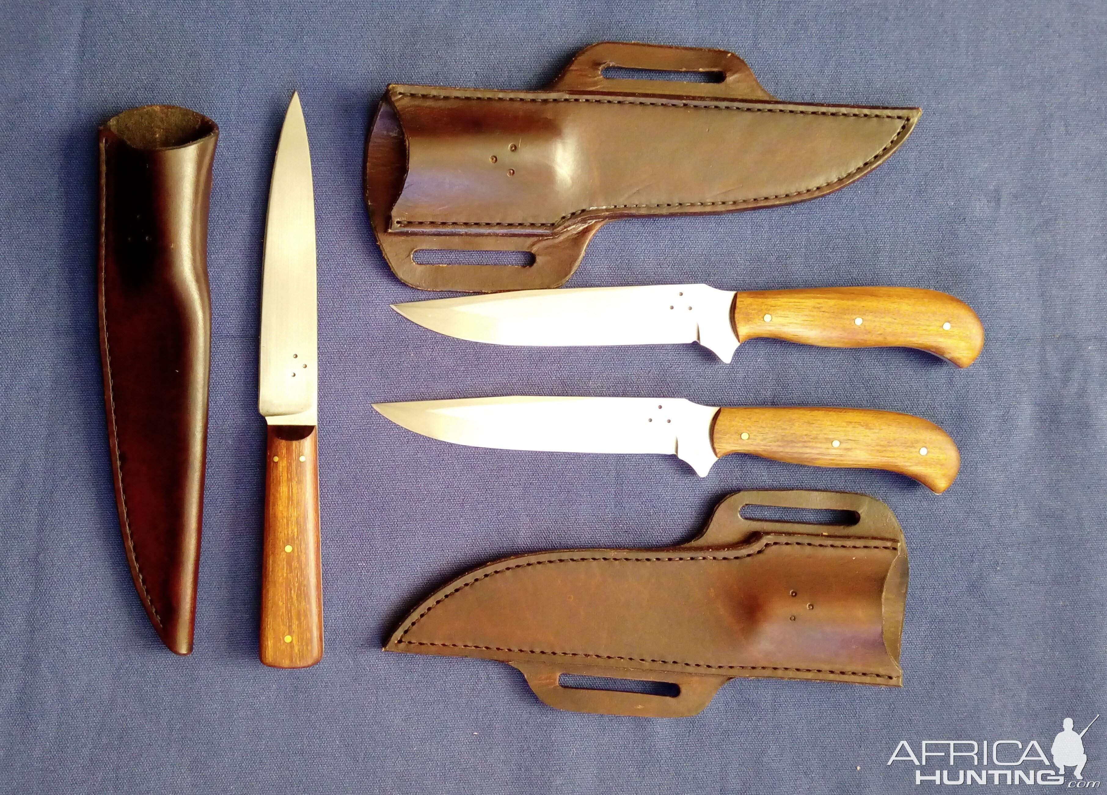 Two Blackwood JT Rangers and a Blackwood Lion Knife