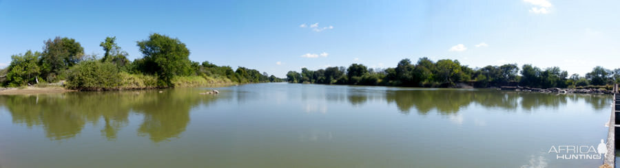 View of the river