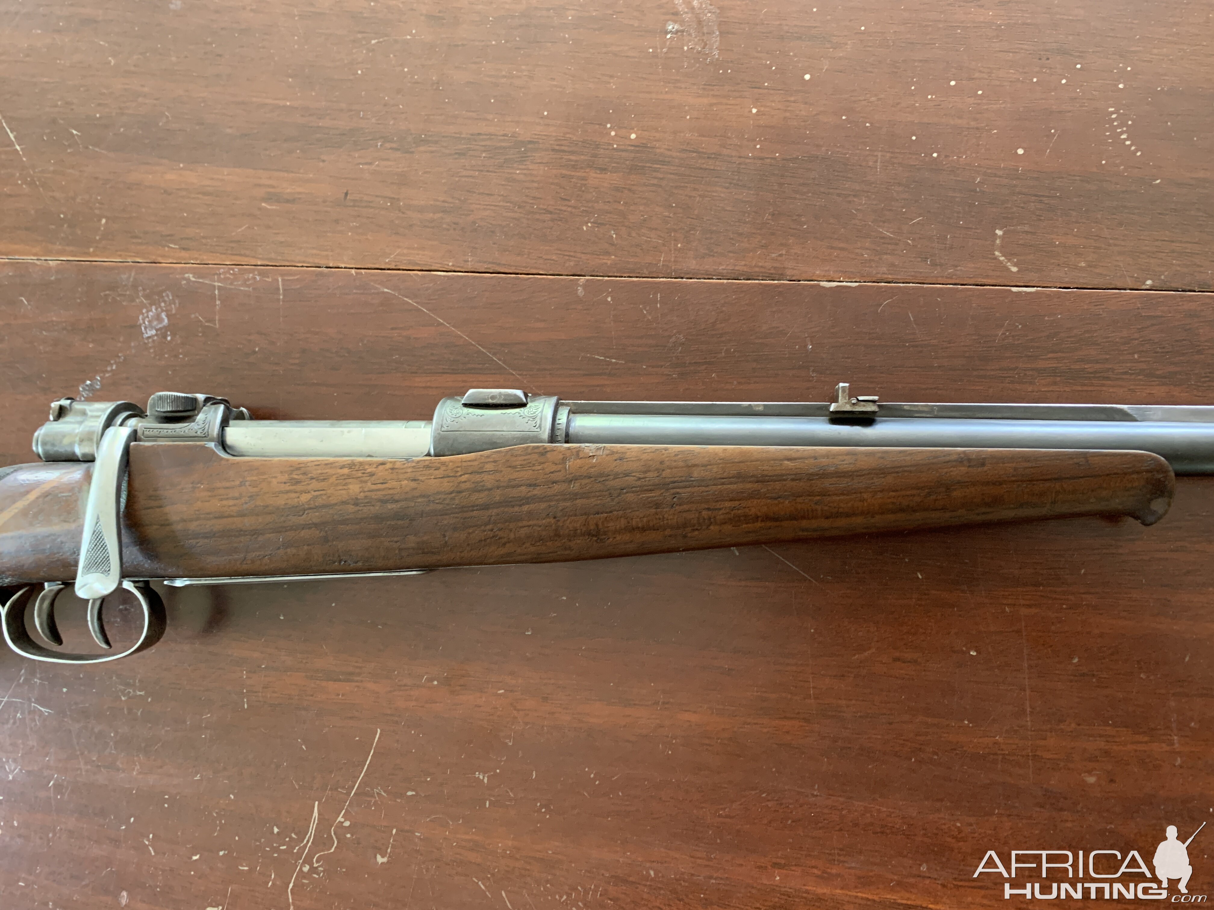 Vintage Sporting Mauser Rifle