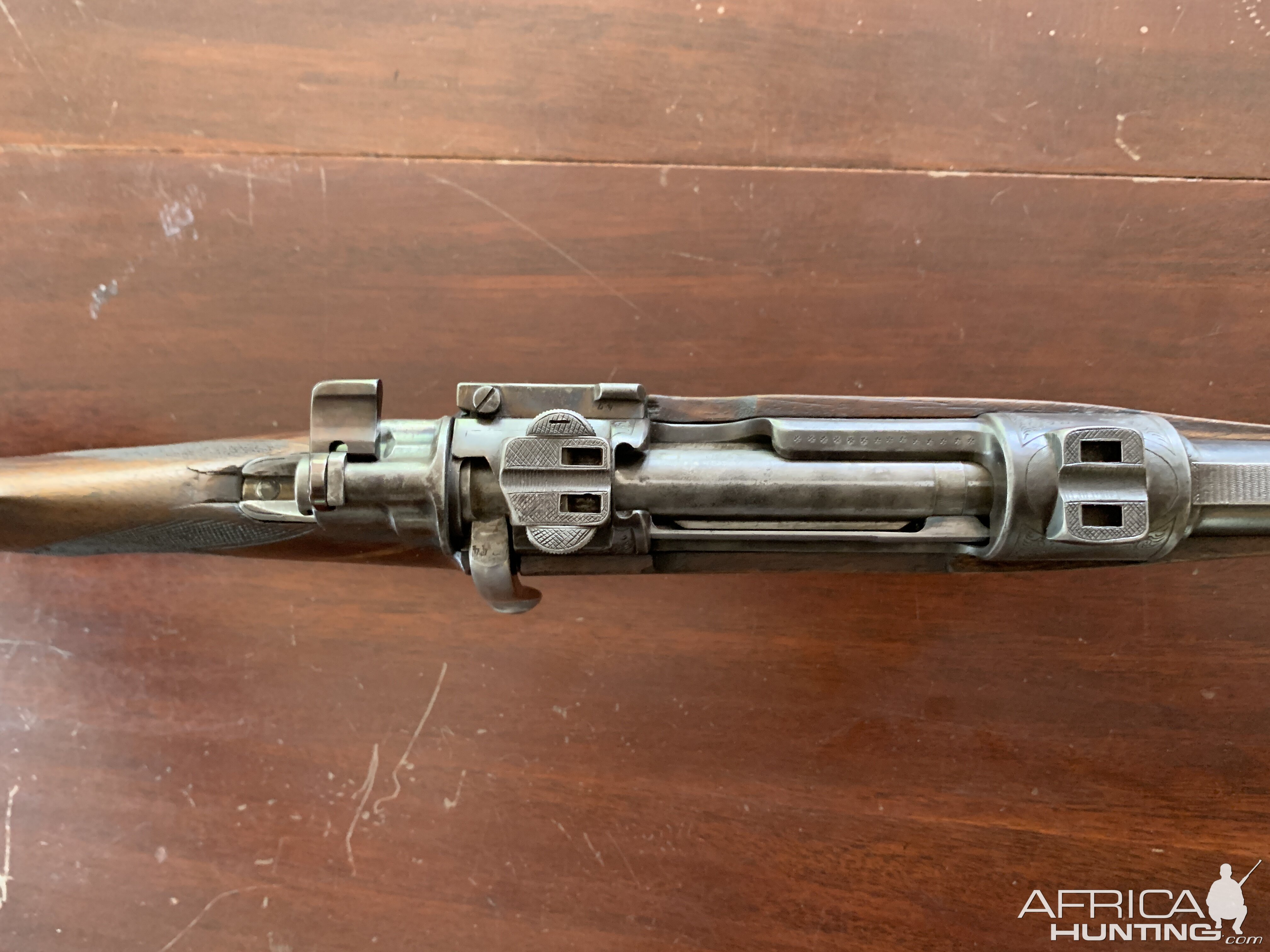 Vintage Sporting Mauser Rifle