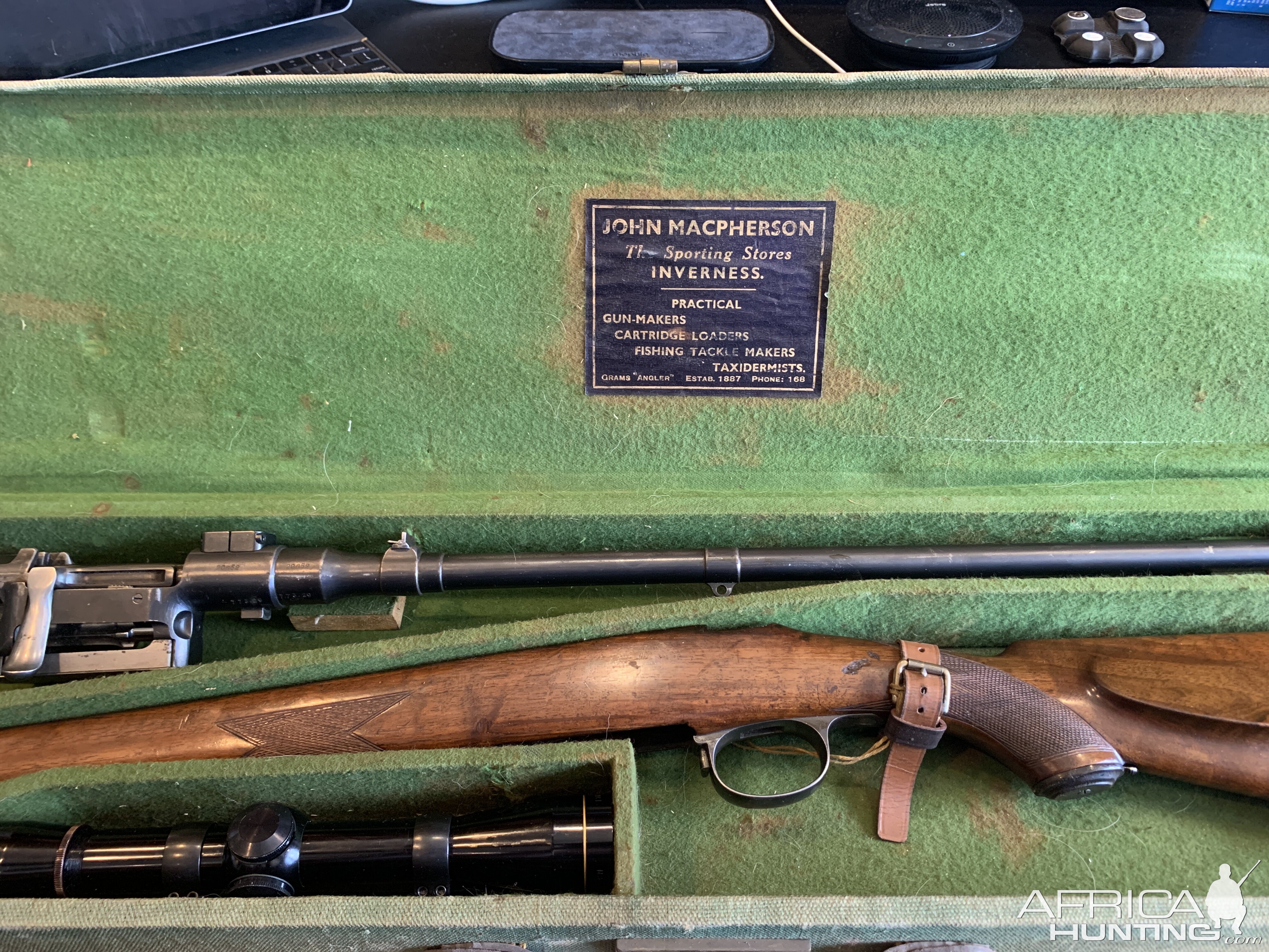 Vintage Westley Richards Mannlicher-schoenauer Takedown In 6.5x54ms Rifle