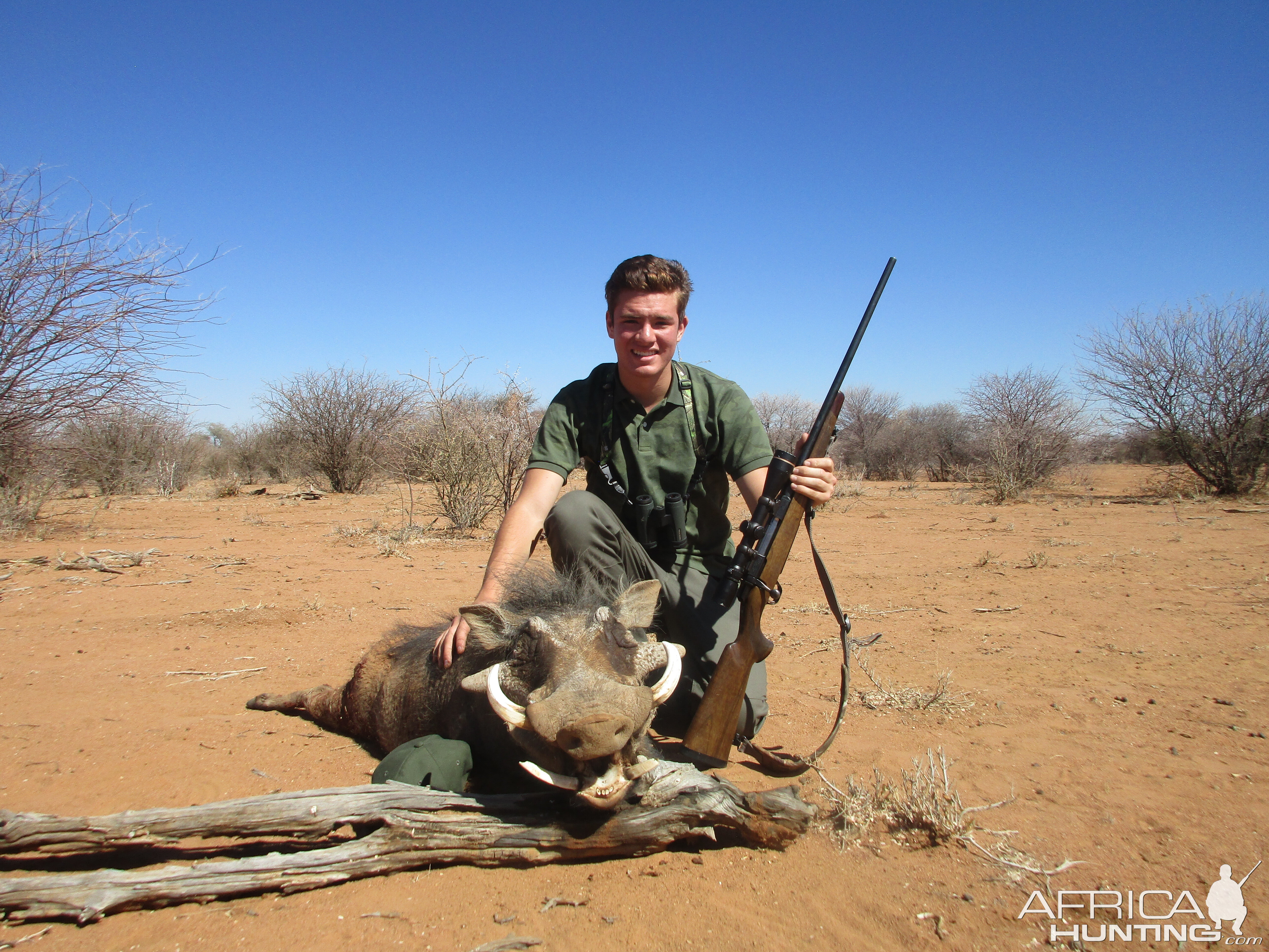 Warthog Hunt Namibia