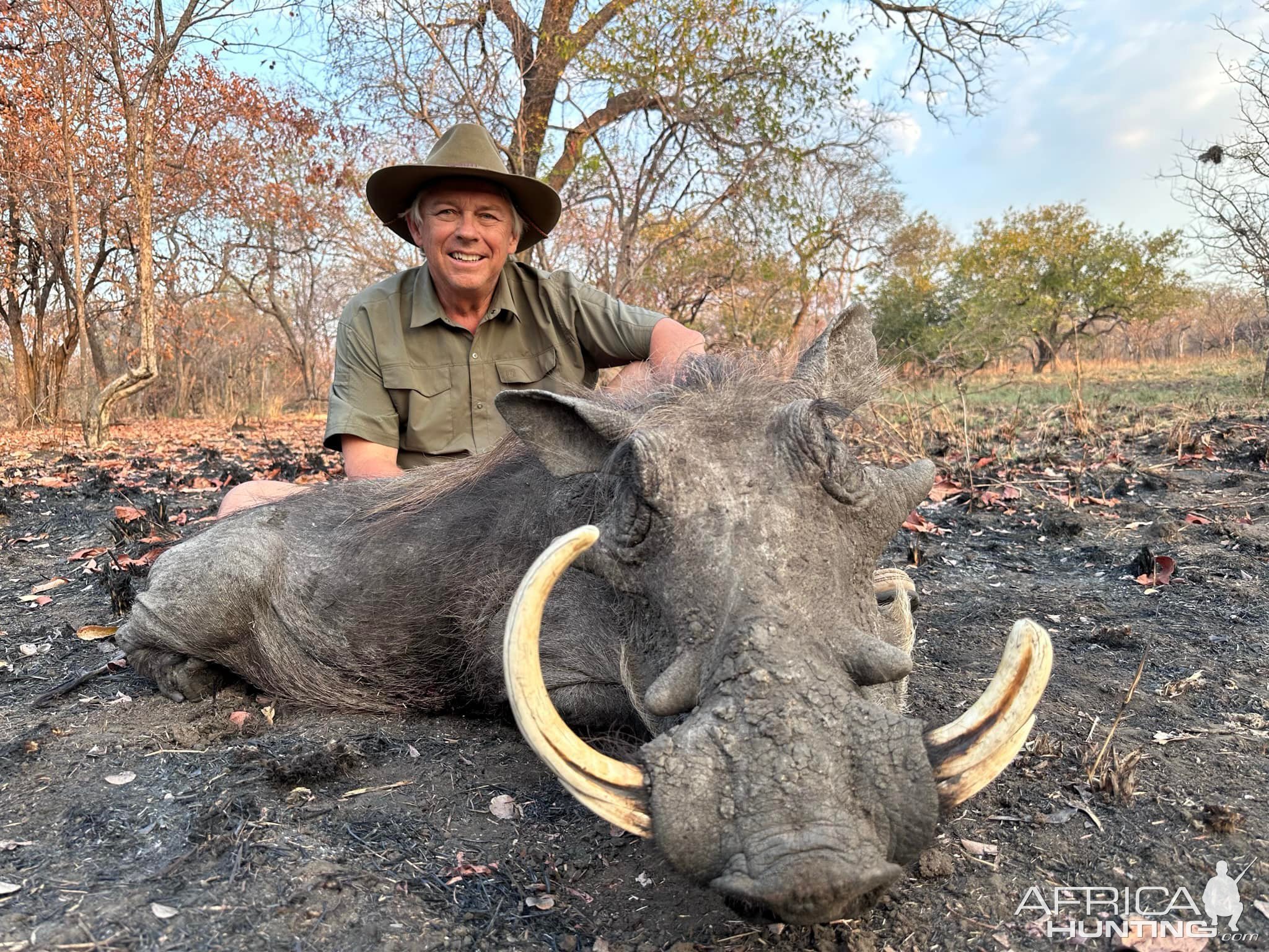 Warthog Hunt Niassa Mozambique