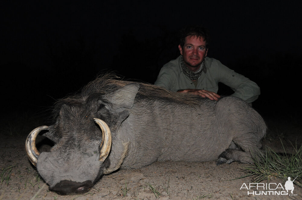 Warthog hunt with CAWA in CAR